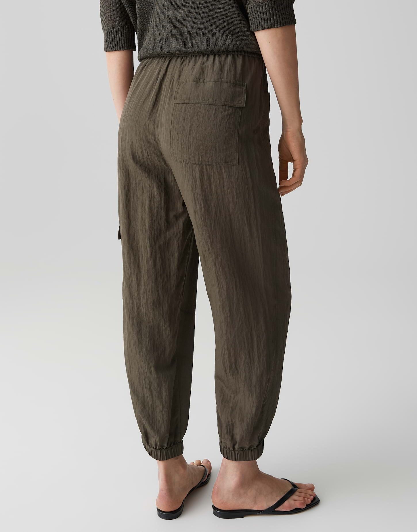 OPUS Cargohose Ersima move aus glatter Webware mit Crash Optik Mit Eingrifftaschen für praktische Alltagslooks