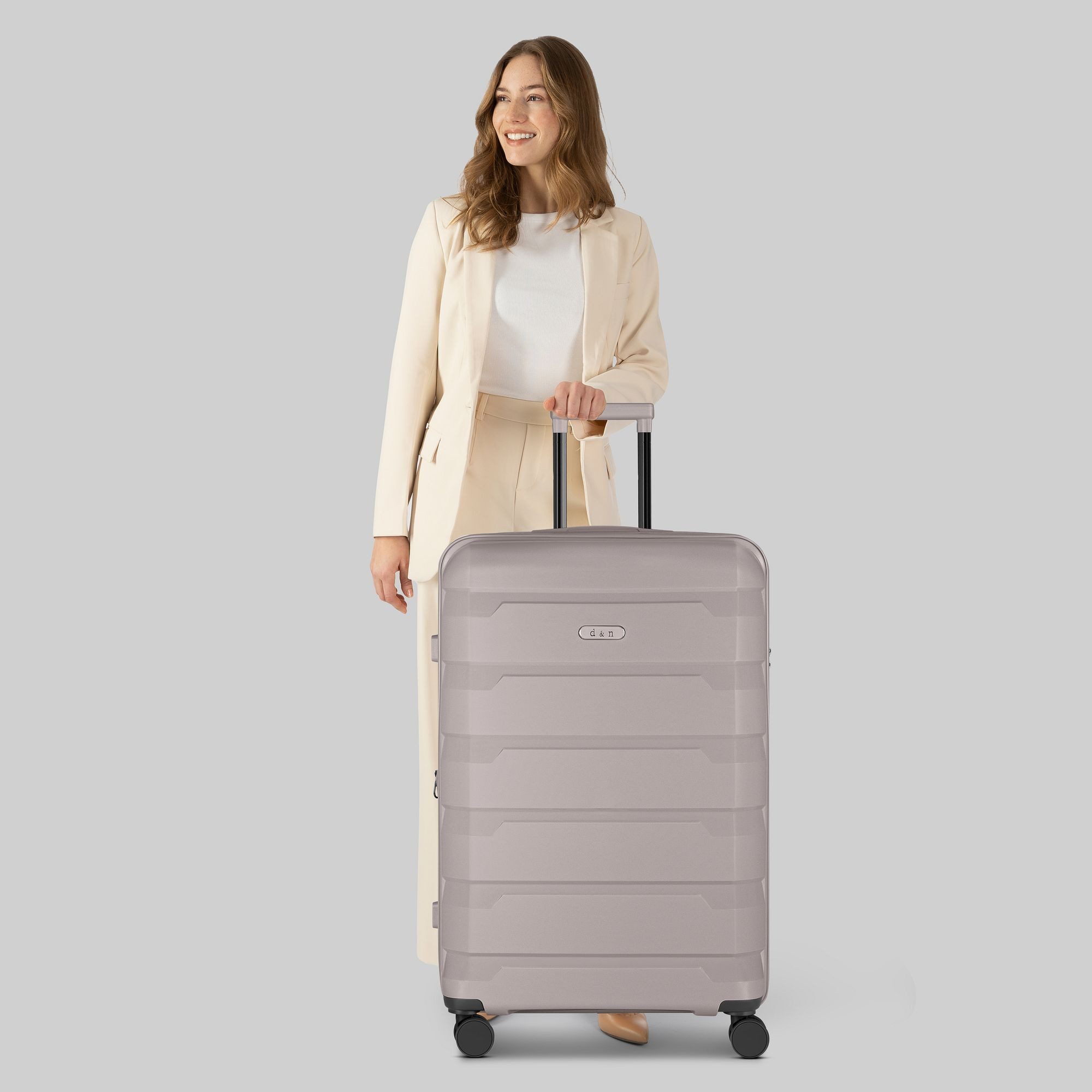 D&N Hartschalen-Trolley South Dakota, 4 Rollen, ABS günstig online kaufen