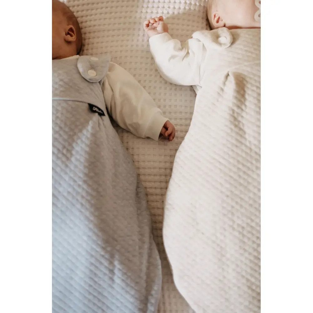 Alvi® Babyschlafsack ALVI Baby-Mäxchen 3tlg. Special Fabric Quilt nature, 68/74