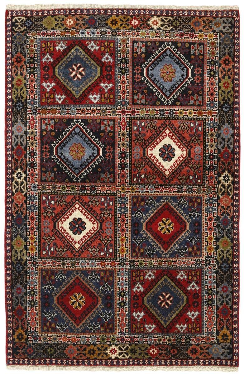 Perserteppich, 12 mm Nain Orientteppich Yalameh Orientteppich rechteckig, Handgeknüpfter / Trading, Höhe: 101x149