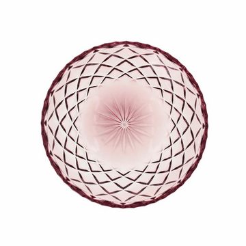 LYNGBY-GLAS Teller Sorrento 4er Set Pink, 16 cm, (4 St)