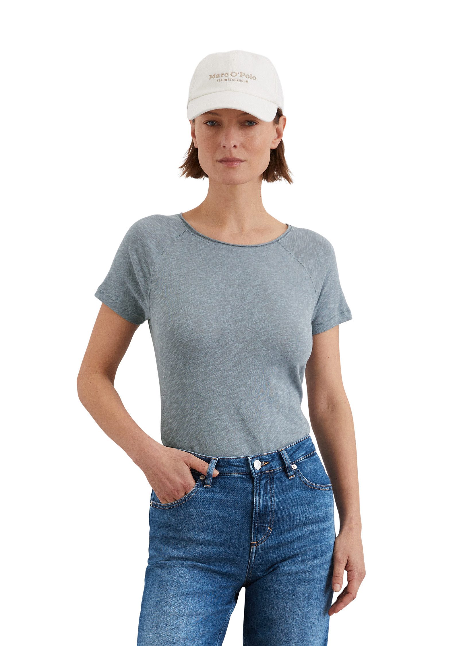 Marc O'Polo T-Shirt aus Slub-Jersey günstig online kaufen