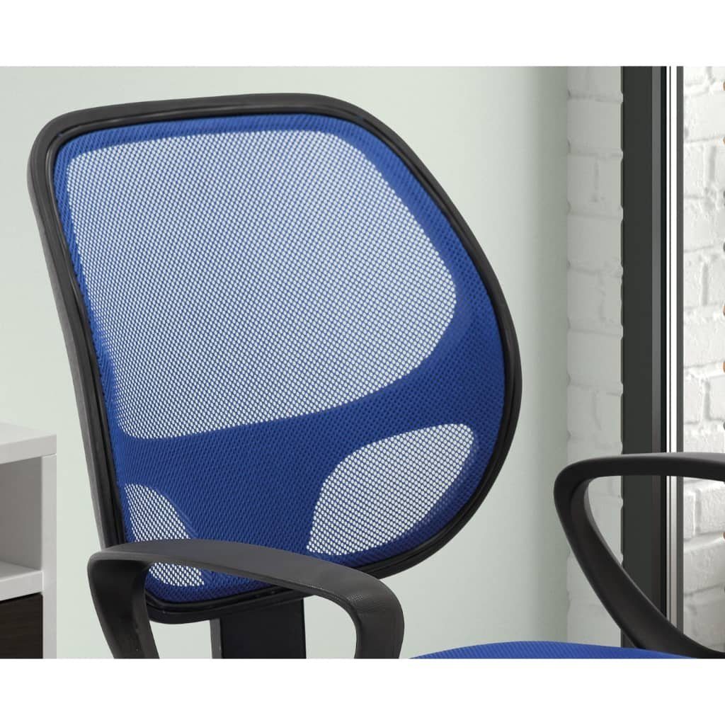 Blau | Bürostuhl (1 Bürostuhl Blau ROUSSEAU Blau St) Polyester Hippa