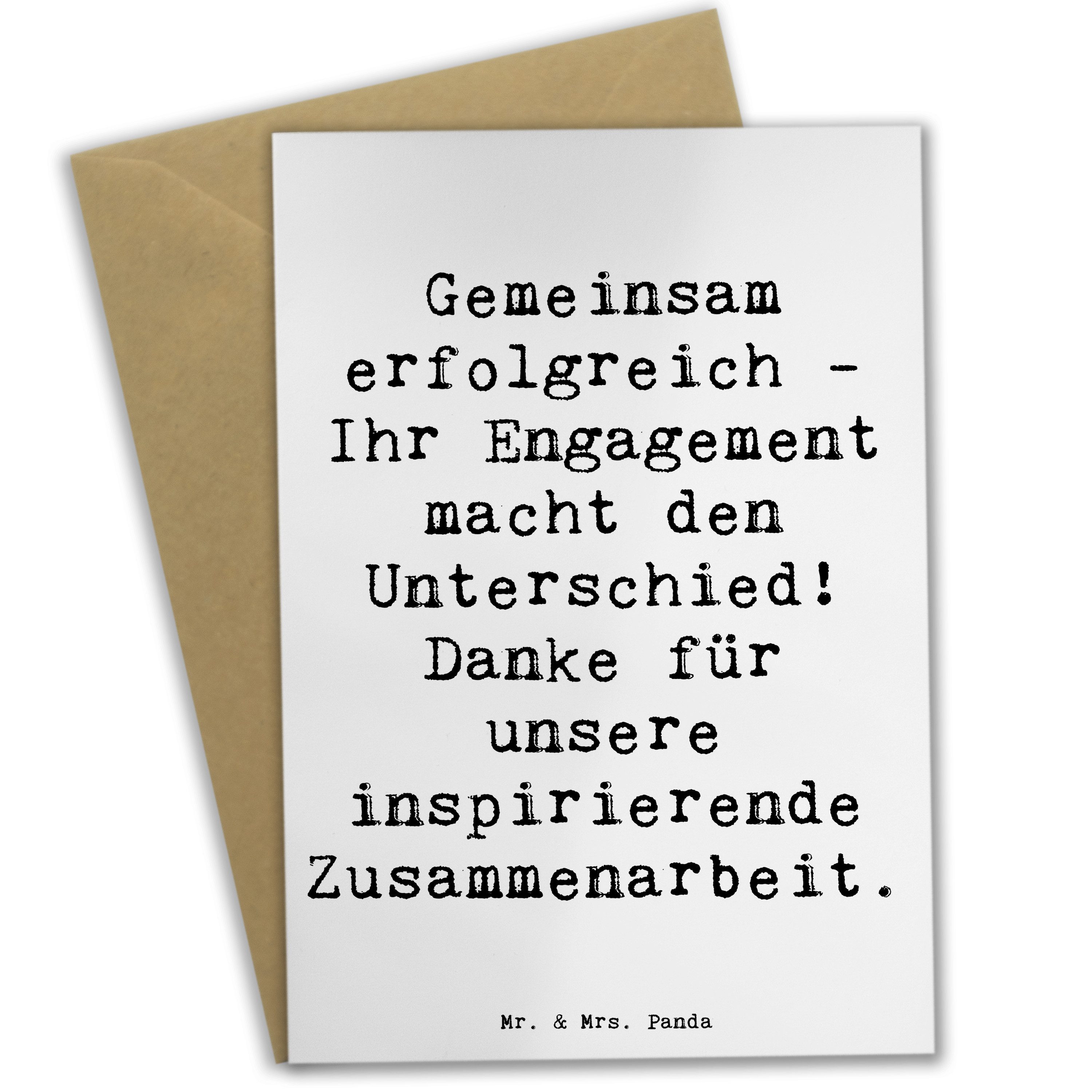XXL Dankeskarte A4 Mit Umschlag – Große Grußkarte Zum Bedanken, Motiv Gold Auf Blau
