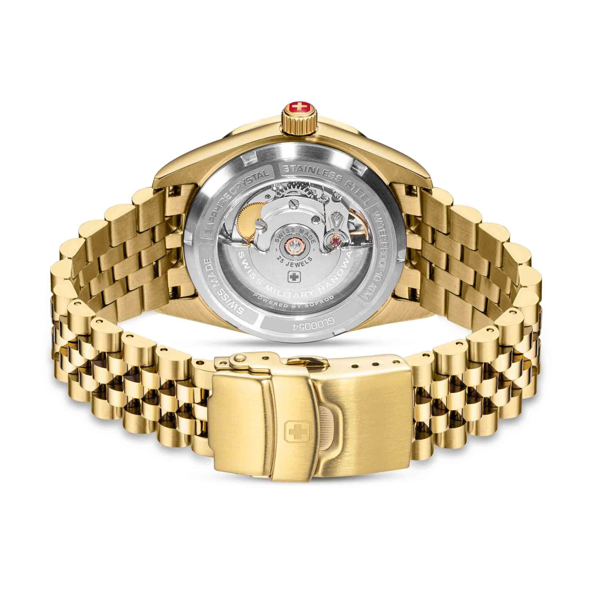 Swiss Military Hanowa Automatikuhr Automatikuhr Herrenuhr 41 mm Automatik Herren