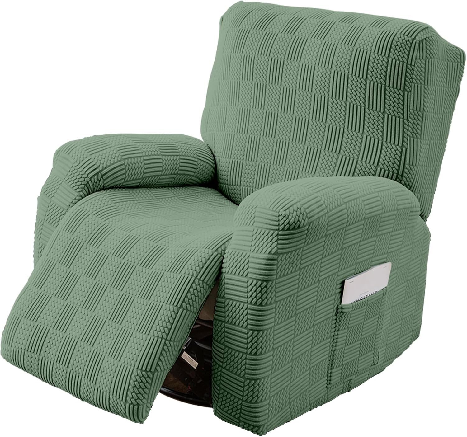 RWEUOQ Sesselhusse Relaxsessel Sesselbezug Stretchhusse, 4-Teilig günstig online kaufen