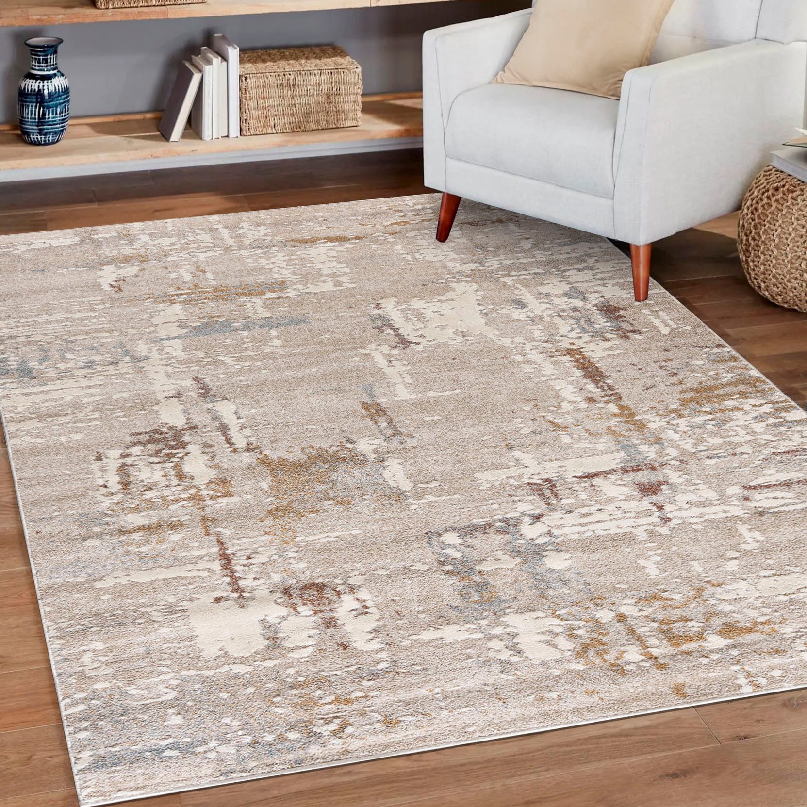 Mazovia Designteppich Modern Abstrakt Teppich für günstig online kaufen