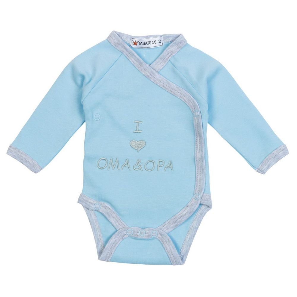 Milarda Kidswear Langarmwickelbody