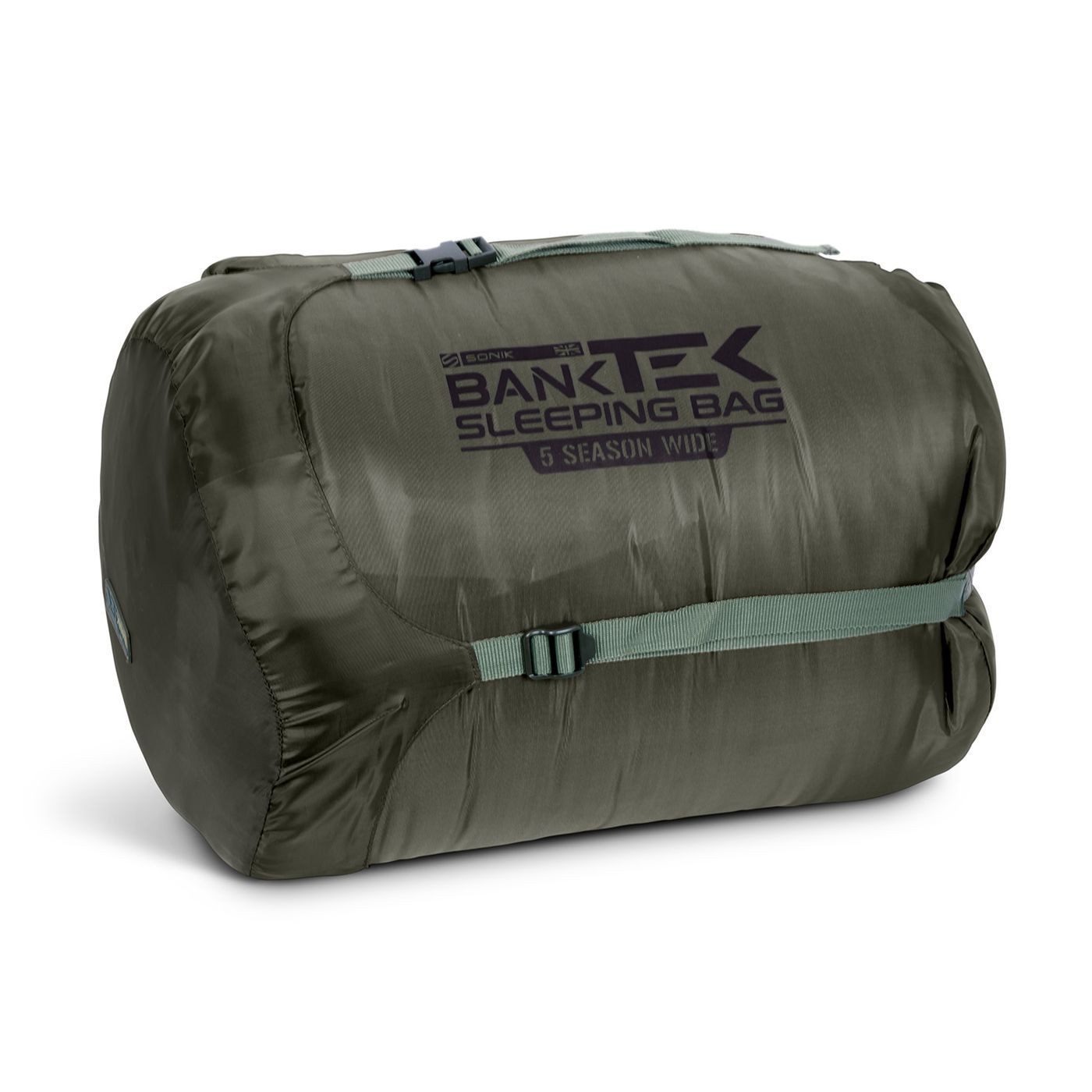 Sonik Schlafsack Sonik Bank-Tek 5-Season Sleeping Bag Wide 230x105cm - Schlafsack