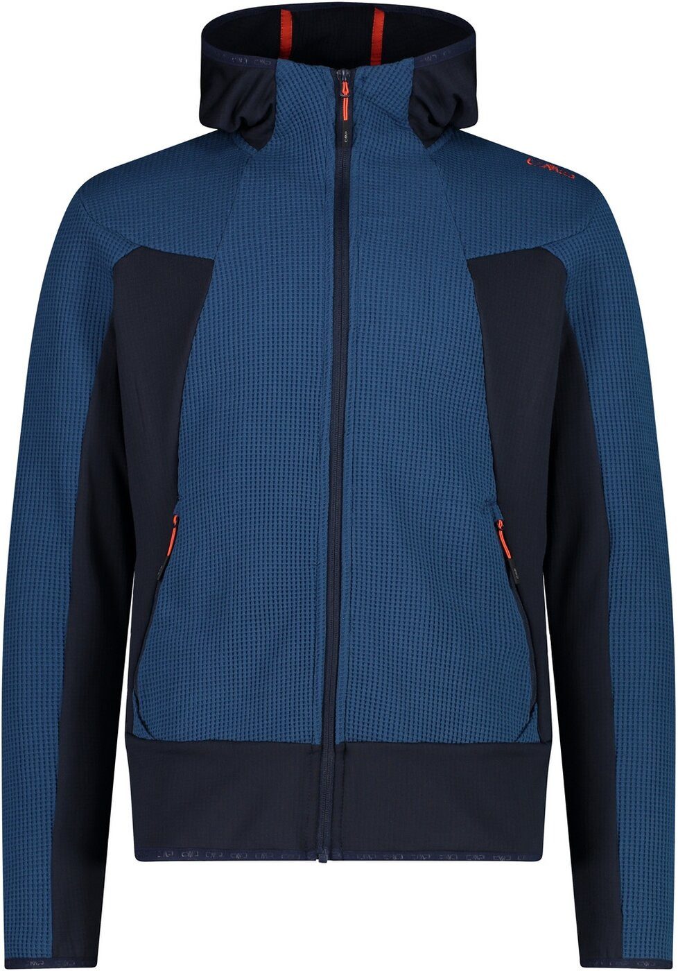 CMP Langarmshirt MAN JACKET FIX HOOD OCEAN