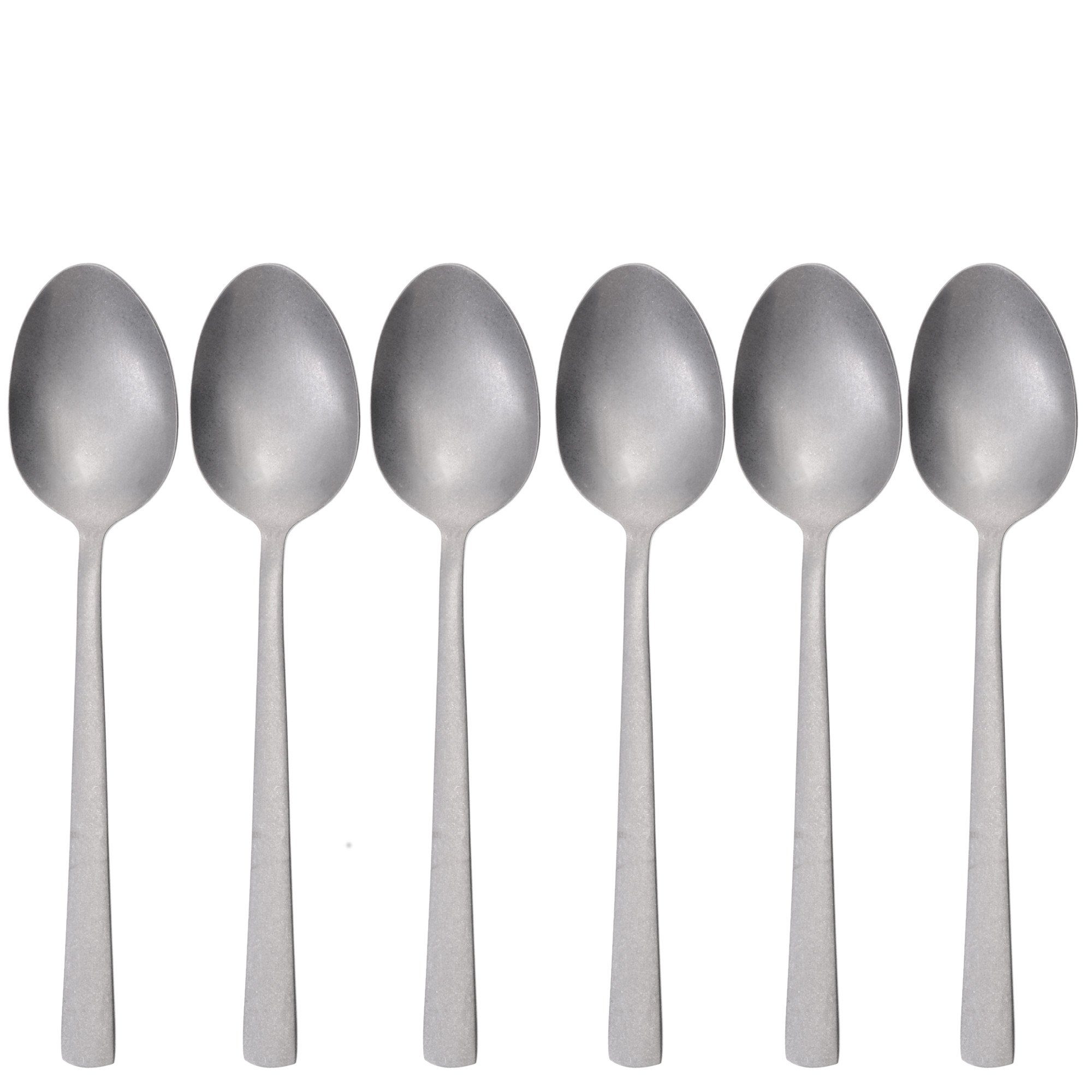 GRÄWE Suppenlöffel GRÄWE Tafellöffel 6 Stück, Edelstahl 18/10, Serie VINTAGE