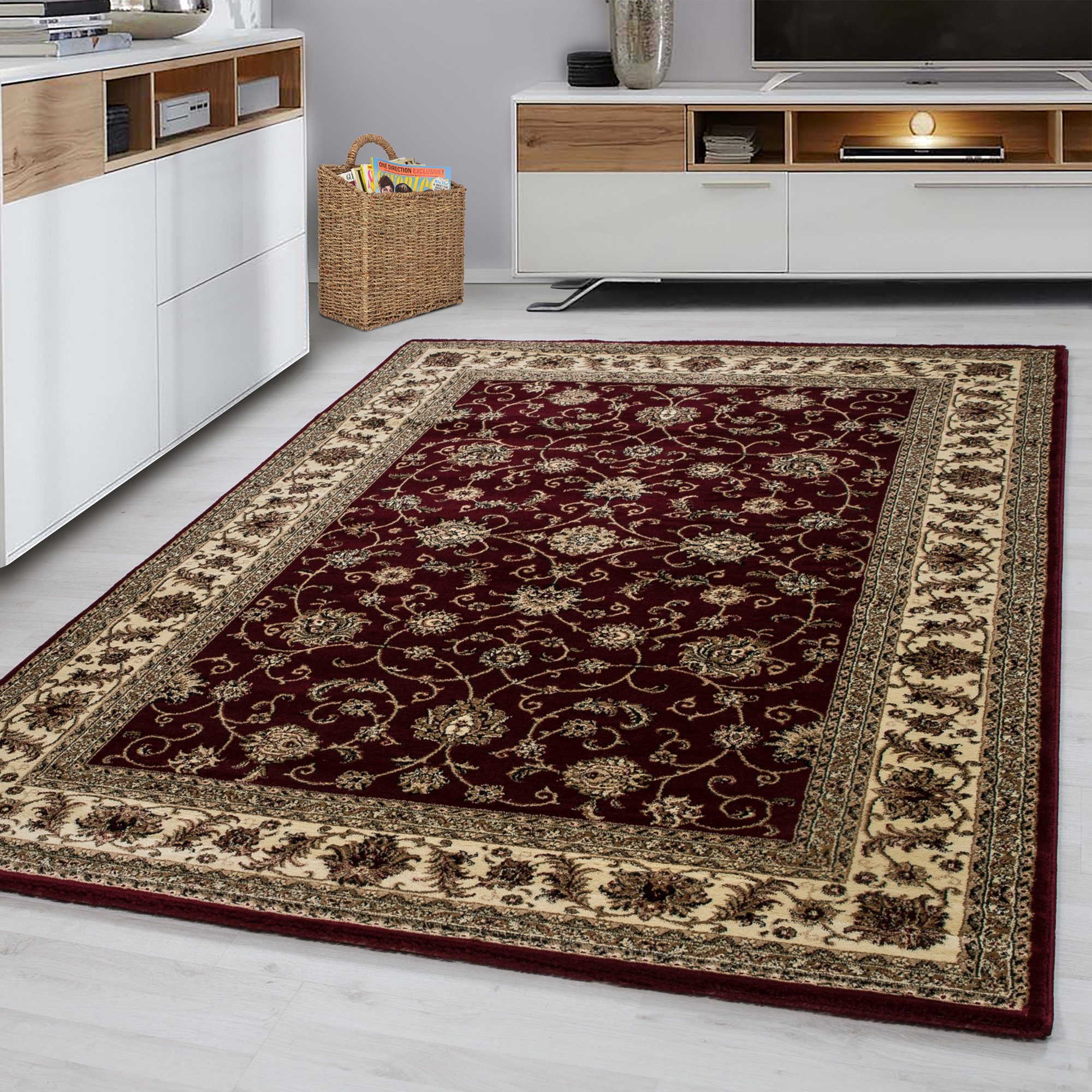 Villa Möbel Orientteppich Mararo, Rechteckig, Höhe: 12 mm, Orinet Teppich W günstig online kaufen
