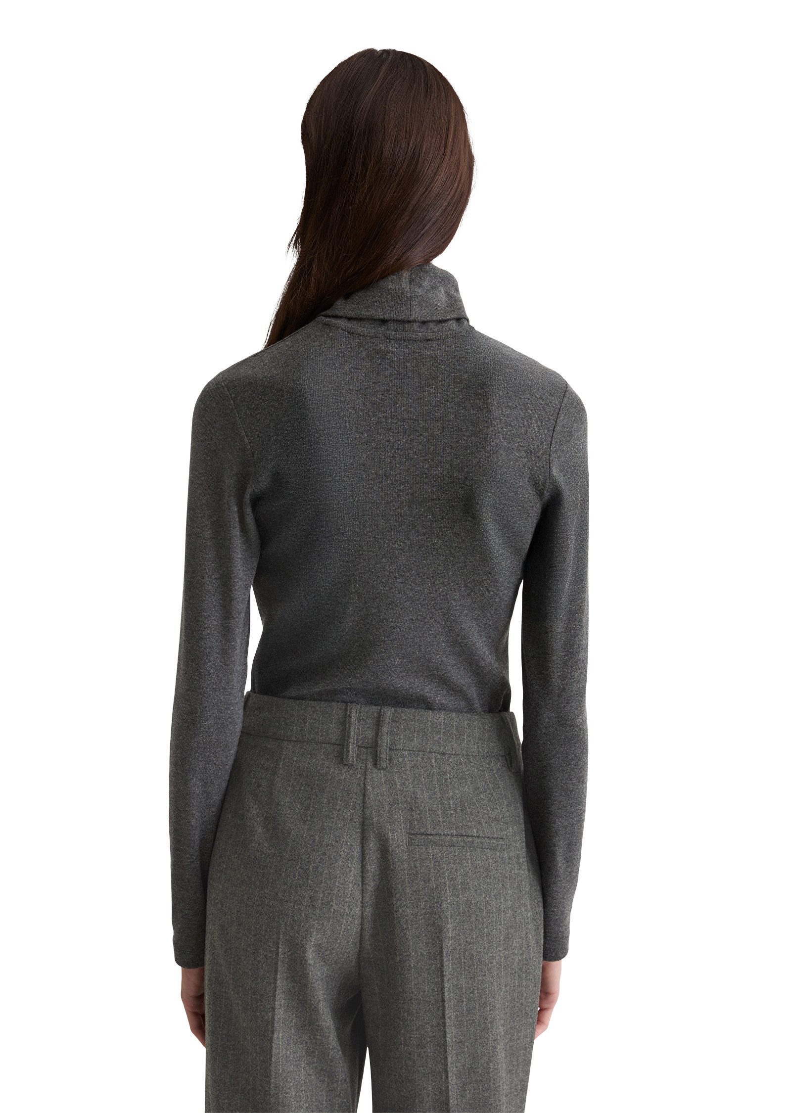 Marc O'Polo Rollkragenshirt regular fit, aus soft geripptem Jersey günstig online kaufen