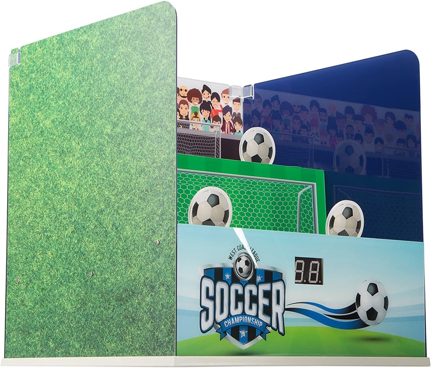 Fjoerdesports Zielscheibenauflage Fjoerdesports Elektronischer Schießstand mit 3 Modi - Soccer