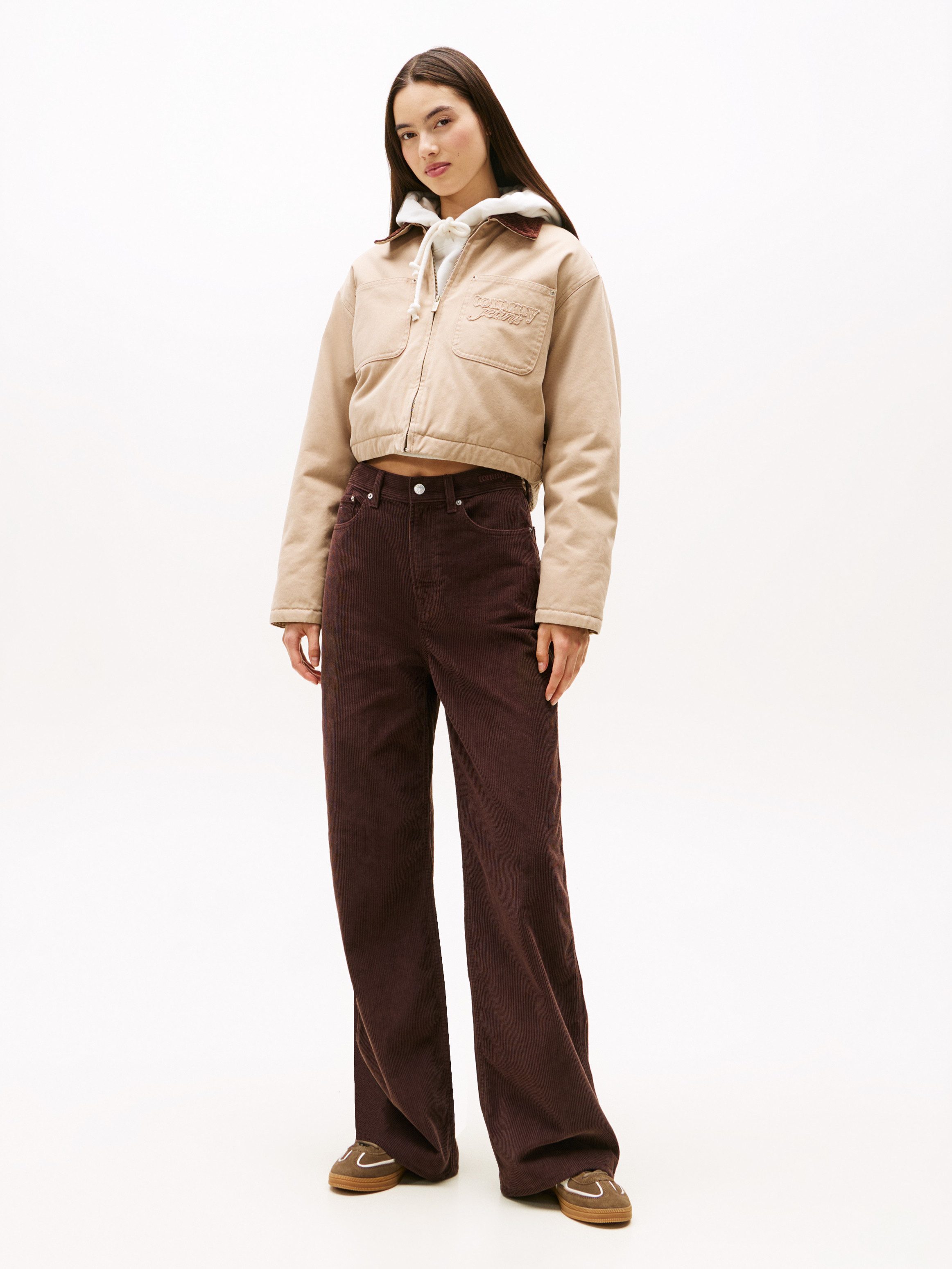 Tommy Jeans Cordhose TJW CLAIRE HR WIDE CORD