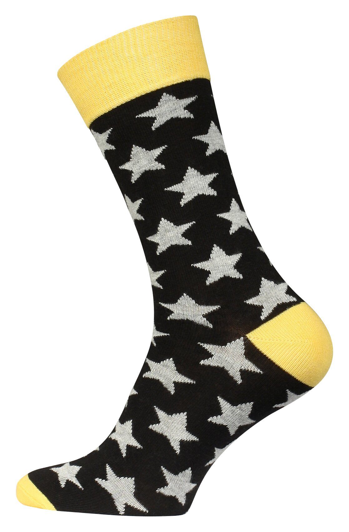 Vincent Creation® Socken "Stars and Stripes" angenehmer in Baumwollqualität (4-Paar)