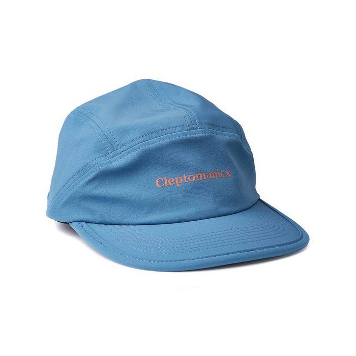 Cleptomanicx Baseball Cap blue/coral