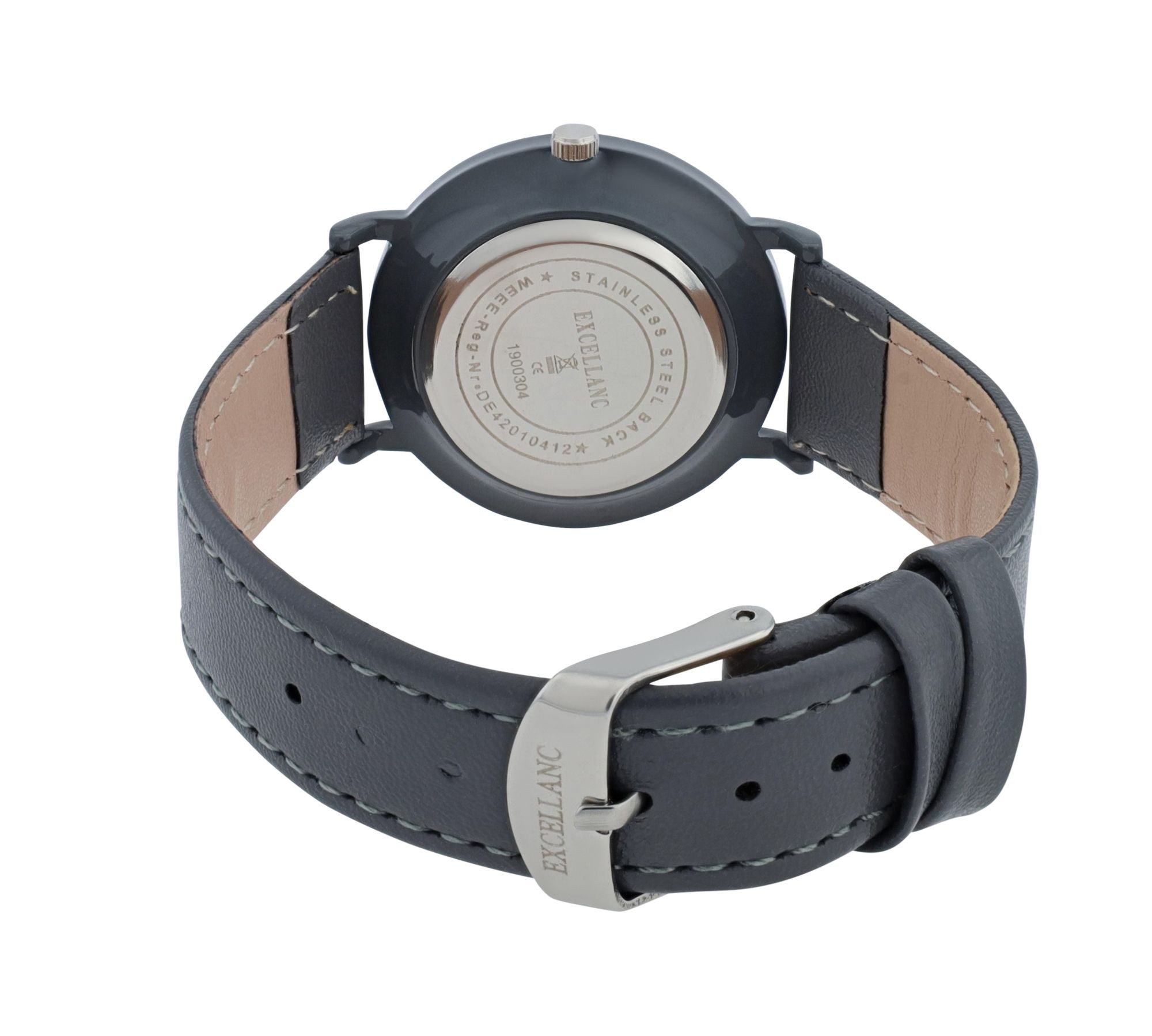 EXCELLANC Quarzuhr Mineralglas