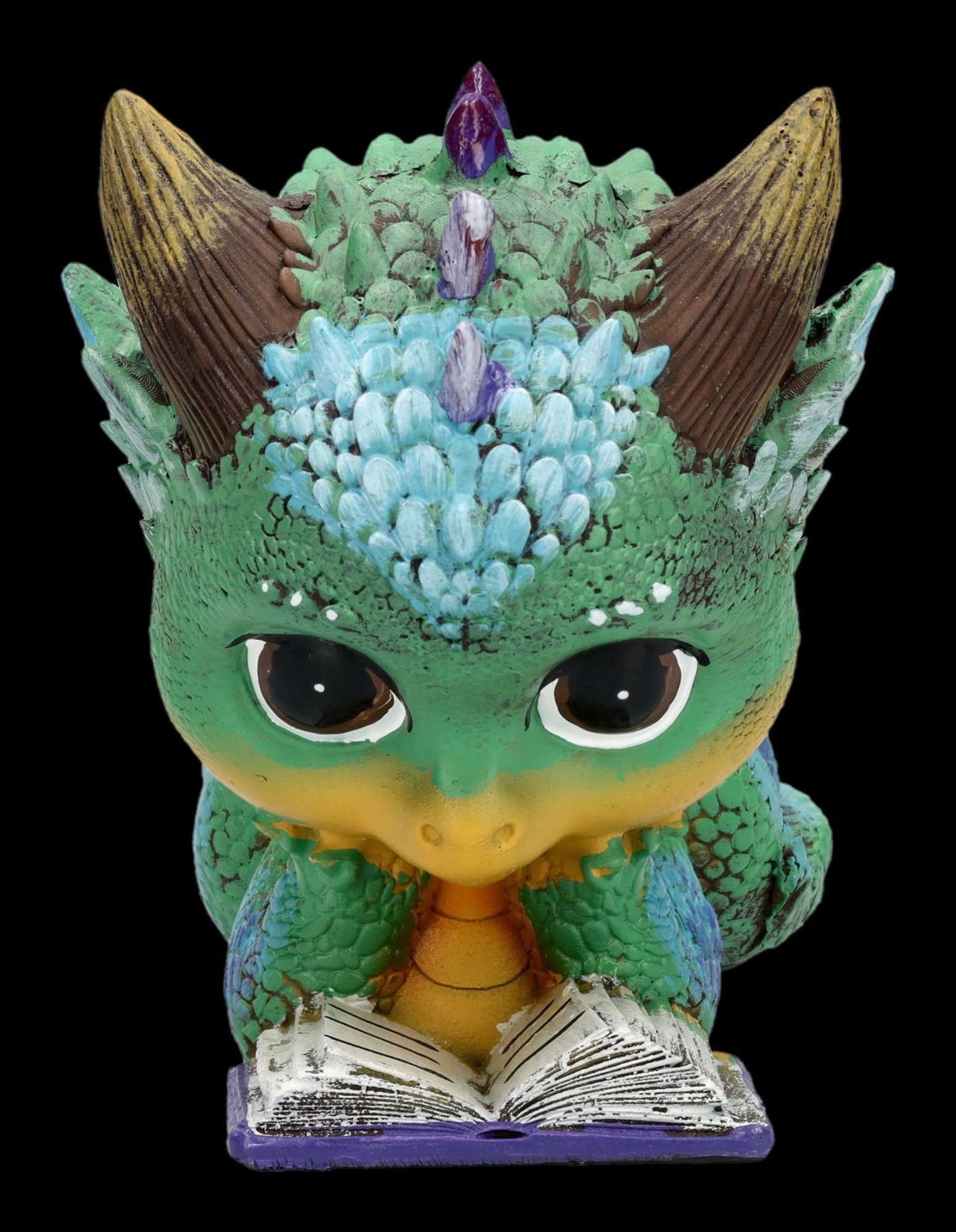 Figuren Shop GmbH Fantasy-Figur Drachen Figur Baby – Fantasy Sammlerfigur Mini Drache 7 cm Dekofigur