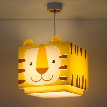 Dalber Deckenleuchte Kinderzimmer Pendelleuchte Little Tiger E14, keine Angabe, Leuchtmittel enthalten: Nein, warmweiss, Kinderzimmerlampe, Kinderleuchte