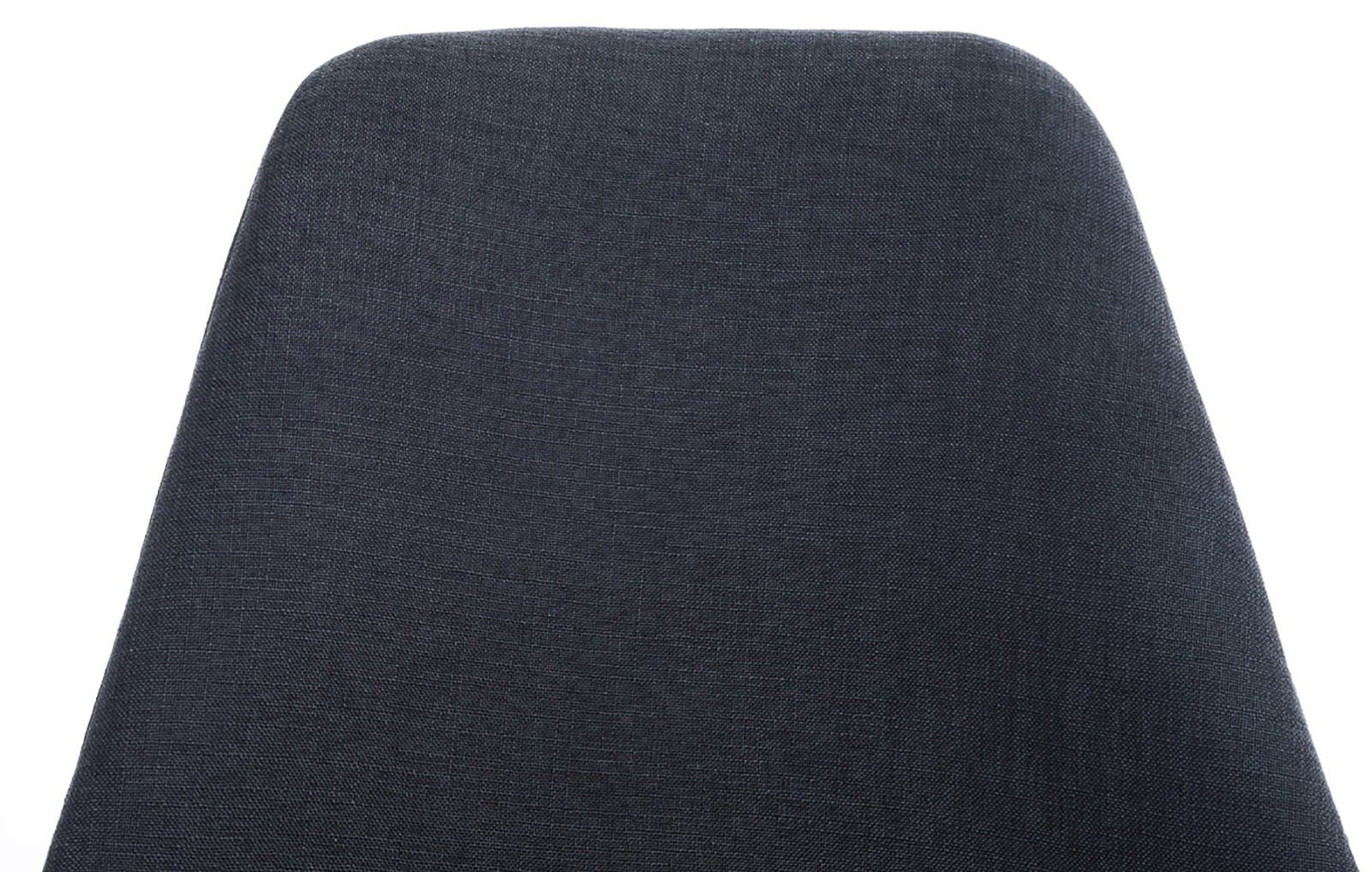 Pegleg Stuhl Square CLP schwarz weiß, Stoff Esszimmerstuhl