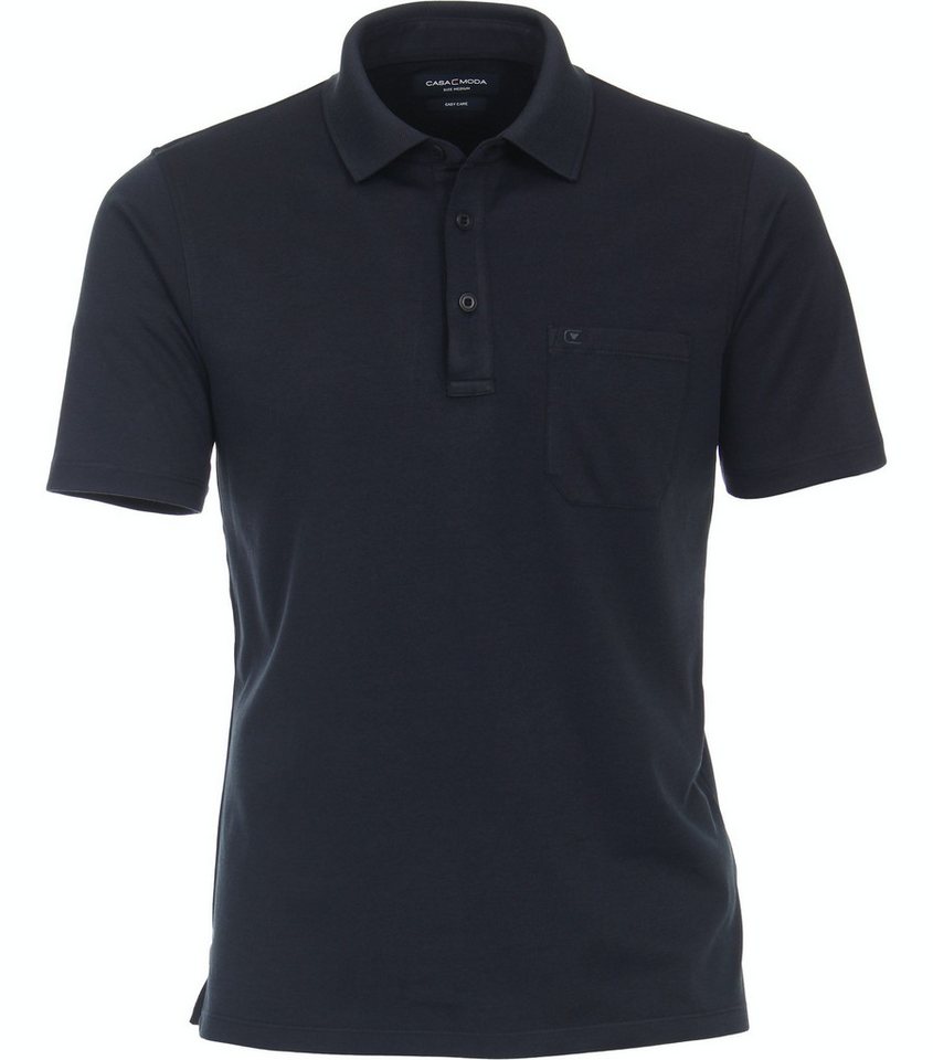 CASAMODA Poloshirt Polo-Shirt unifarben