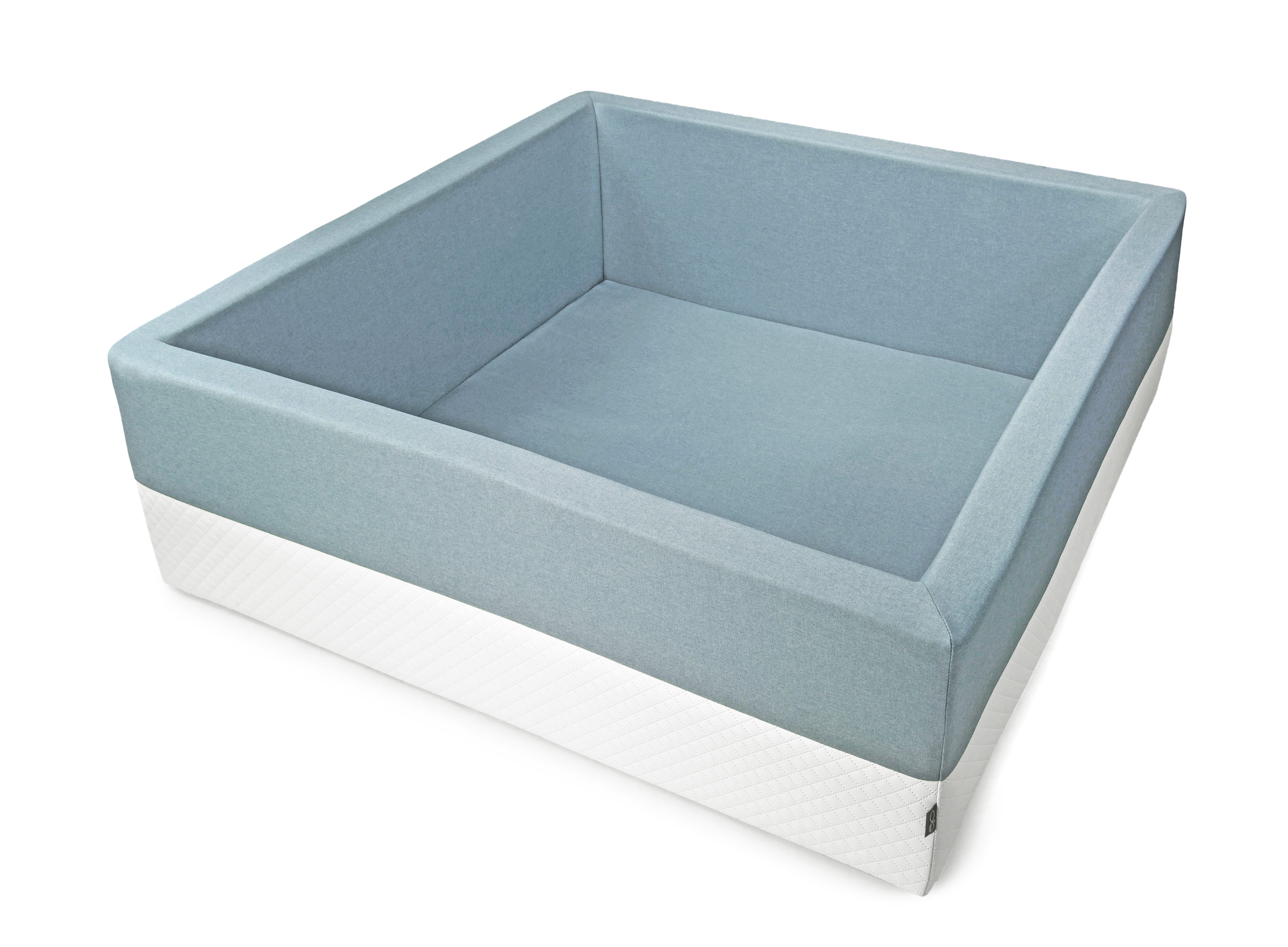 Ajababy Bällebad-Bälle Bällebad XXL Luxus Bällebad Bällepool 120x120x40 OHNE Bälle
