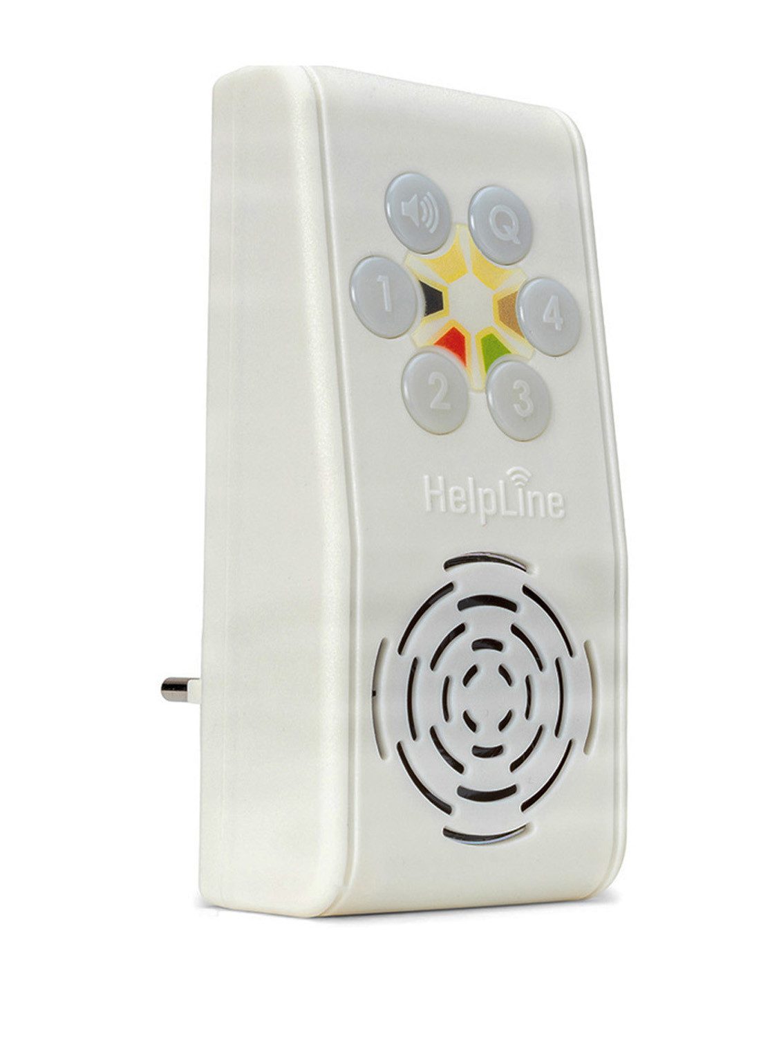 HelpLine by Eiflaender & Soehne HELPLINE 230 Hausnotruf mit Notrufarmband und Quittierung Alarmanlage (Angenehme Ruftonmelodien)