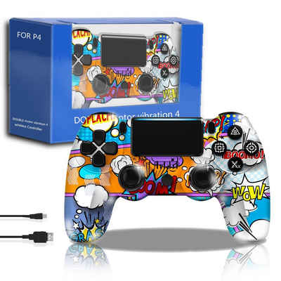 Tadow Gamepad, Game Controller, für PS4, Wireless, Bluetooth PlayStation 4-Controller