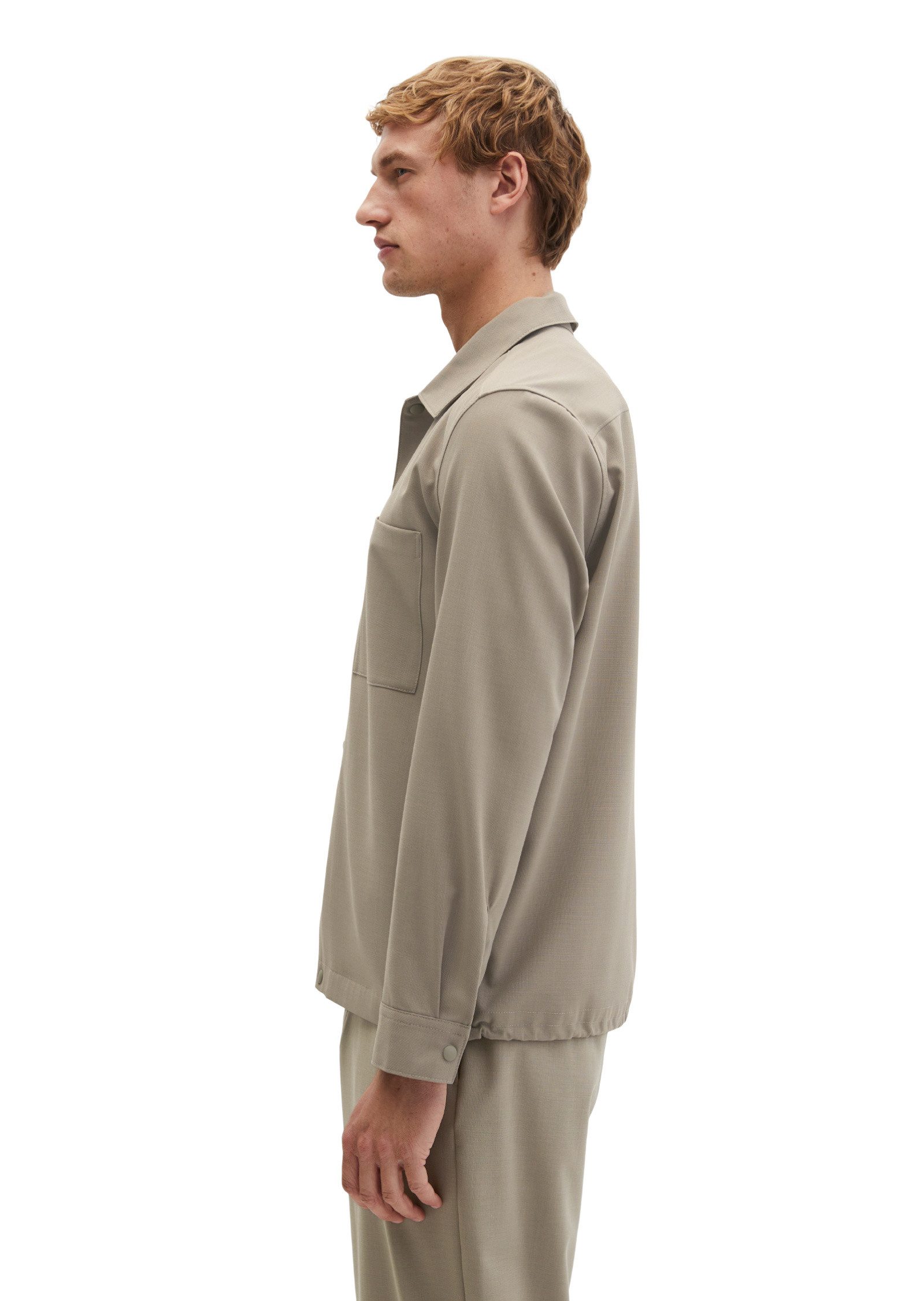 Marc O'Polo Kurzjacke aus dehnbarem Tech Wool Blend