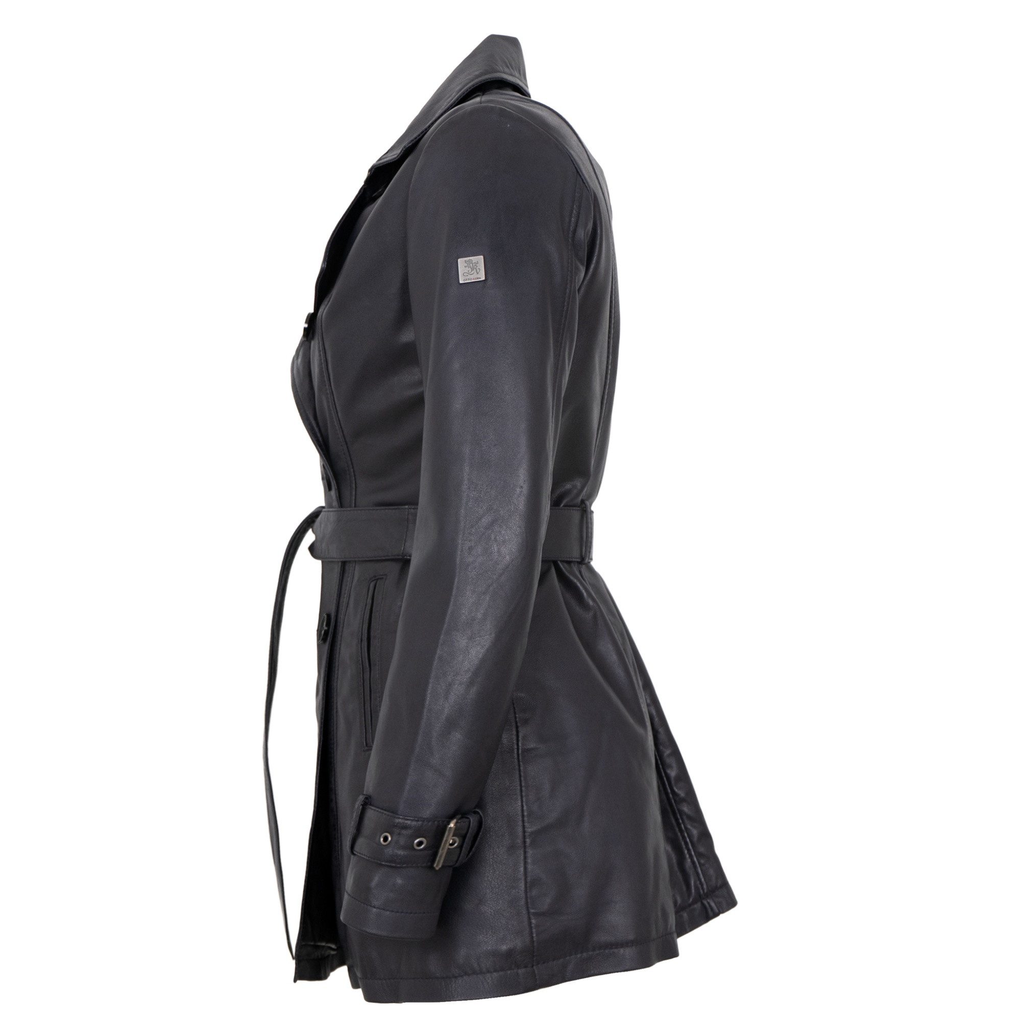 Otto Kern Lederjacke OK-009 OTTO KERN - Damen Ledermantel Trenchcoat Lammna günstig online kaufen