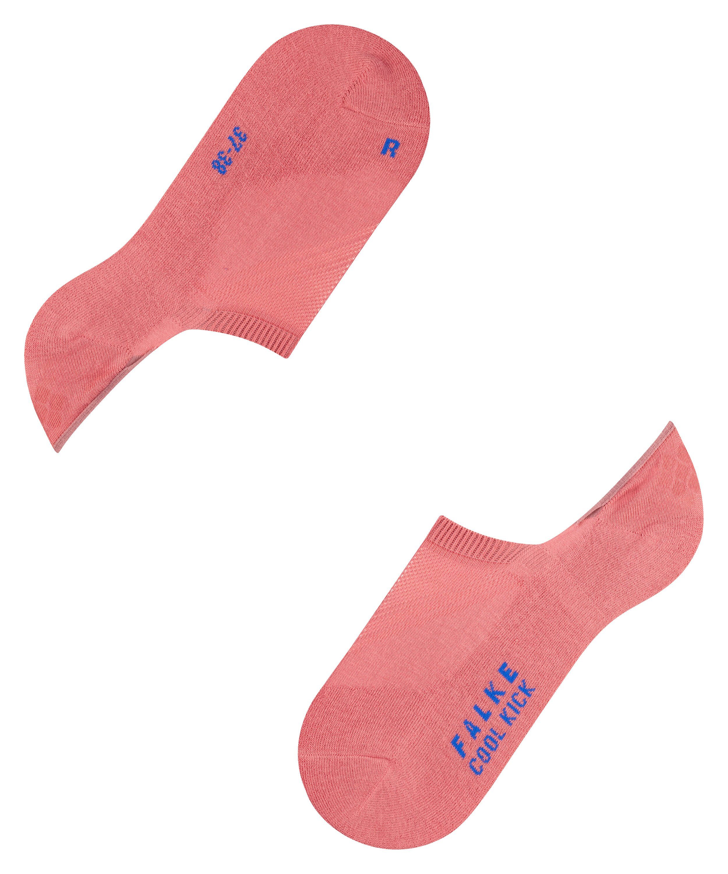 (8684) Cool Ferse Kick Silikon durch Füßlinge in pink rutschfest der FALKE powder