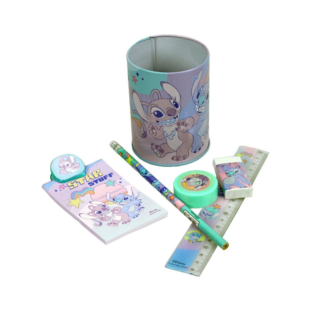 Lilo & Stitch Kreativset Lilo & Stitch Schreibset 7-teilig Schule Disney Kinder