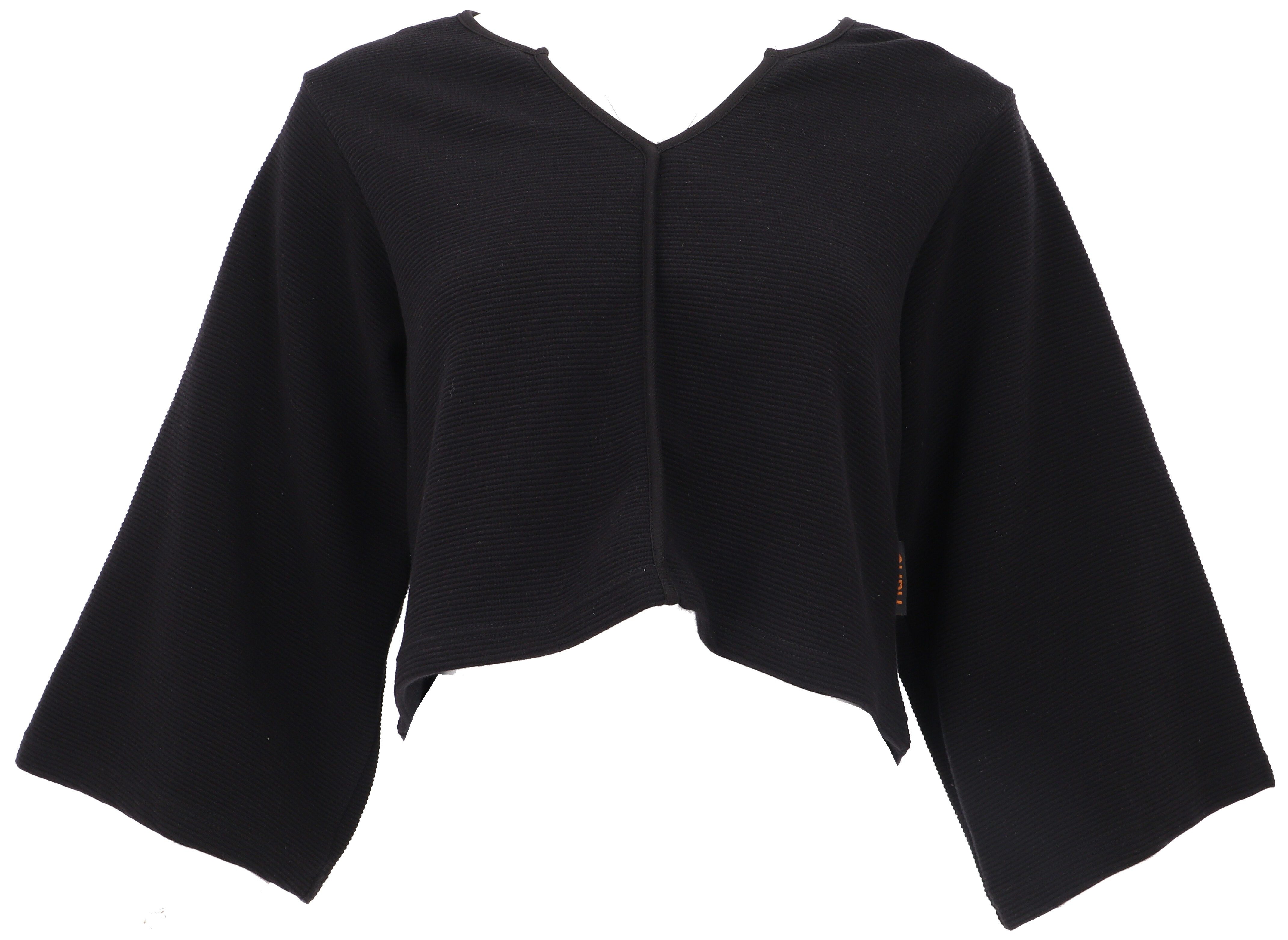 Guru-Shop Longsleeve Einfarbiges Basic Shirt, Cord Ripp Langarmshirt.. alte günstig online kaufen