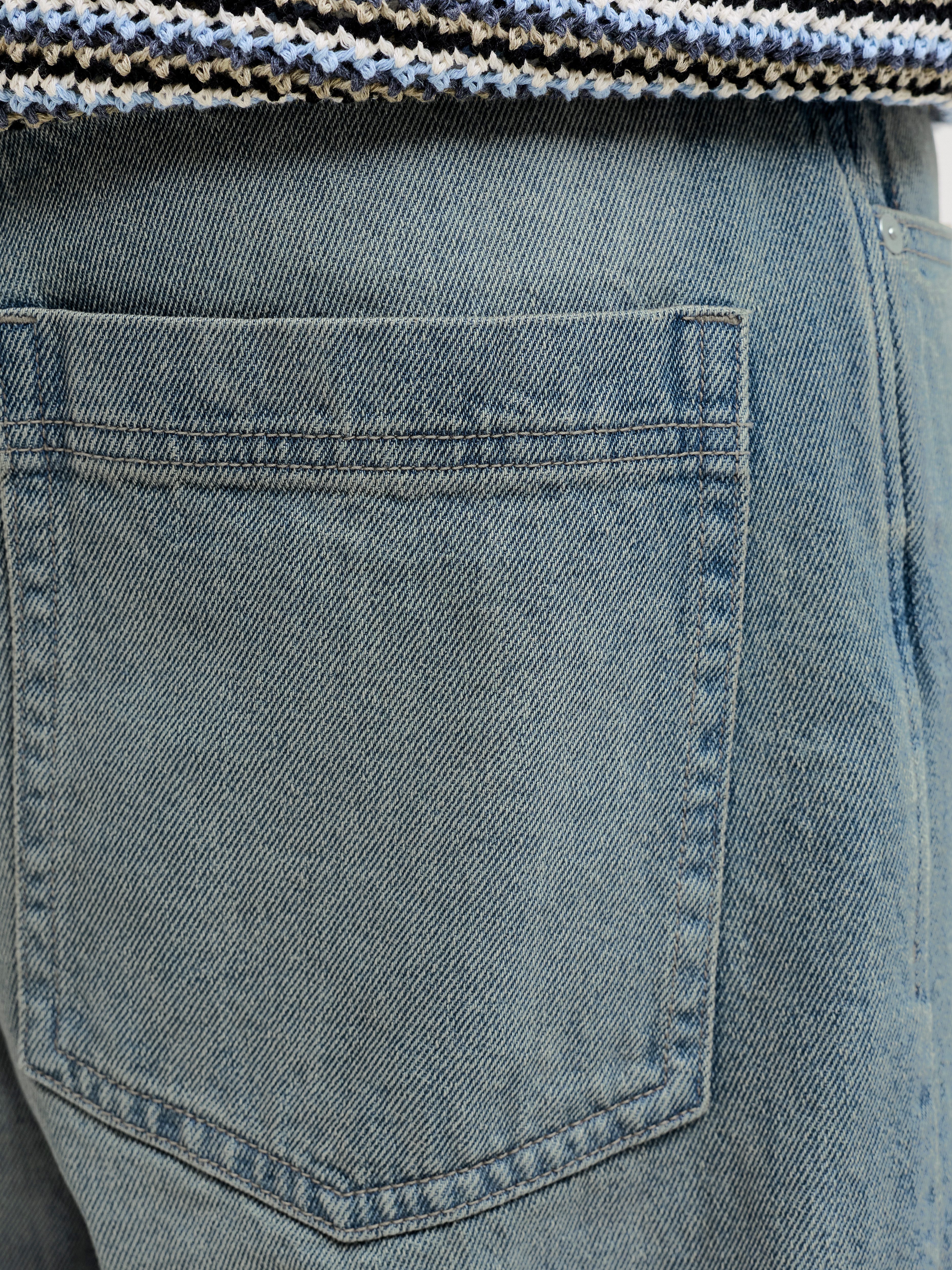 Jack & Jones Jeansshorts JJIALEX JJCREW SHORTS AT 249 ST LN Baumwolle, baggy fit
