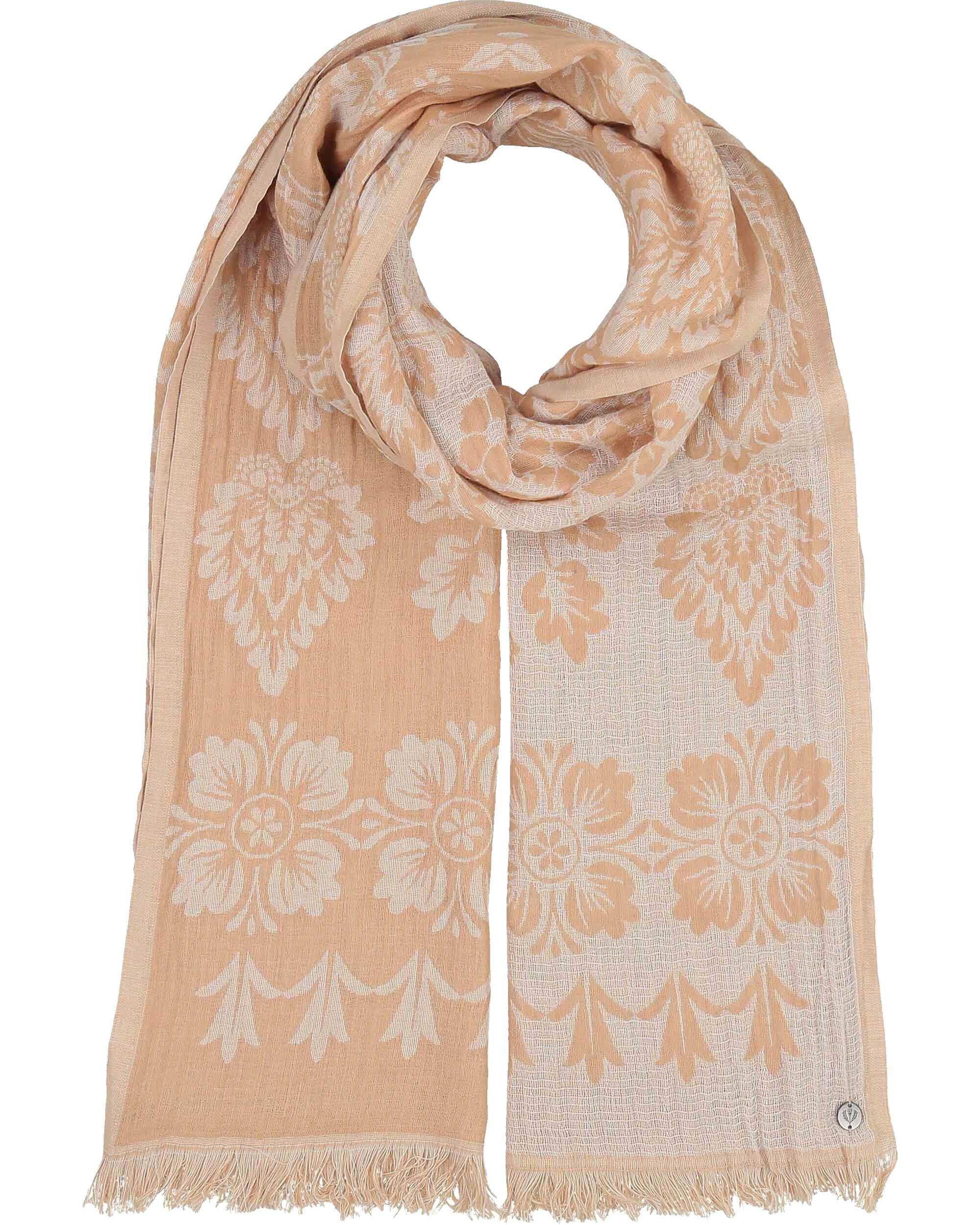 Fraas Modeschal Sustainability Edition - Schal mit floralem Damastmuster, (keine)