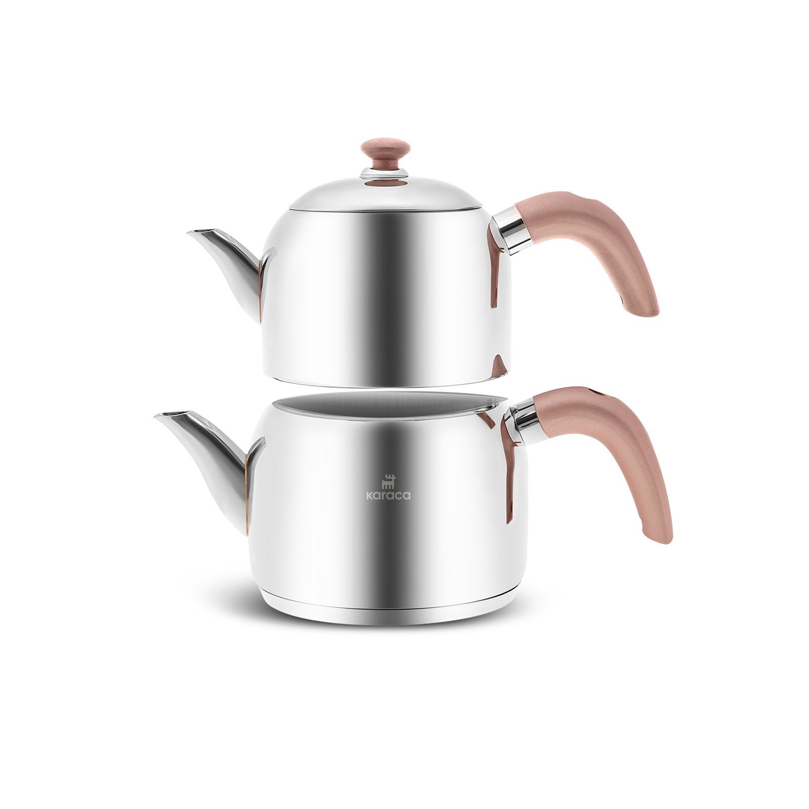 Karaca Teekanne Edge Mini-Teekannenset Rose