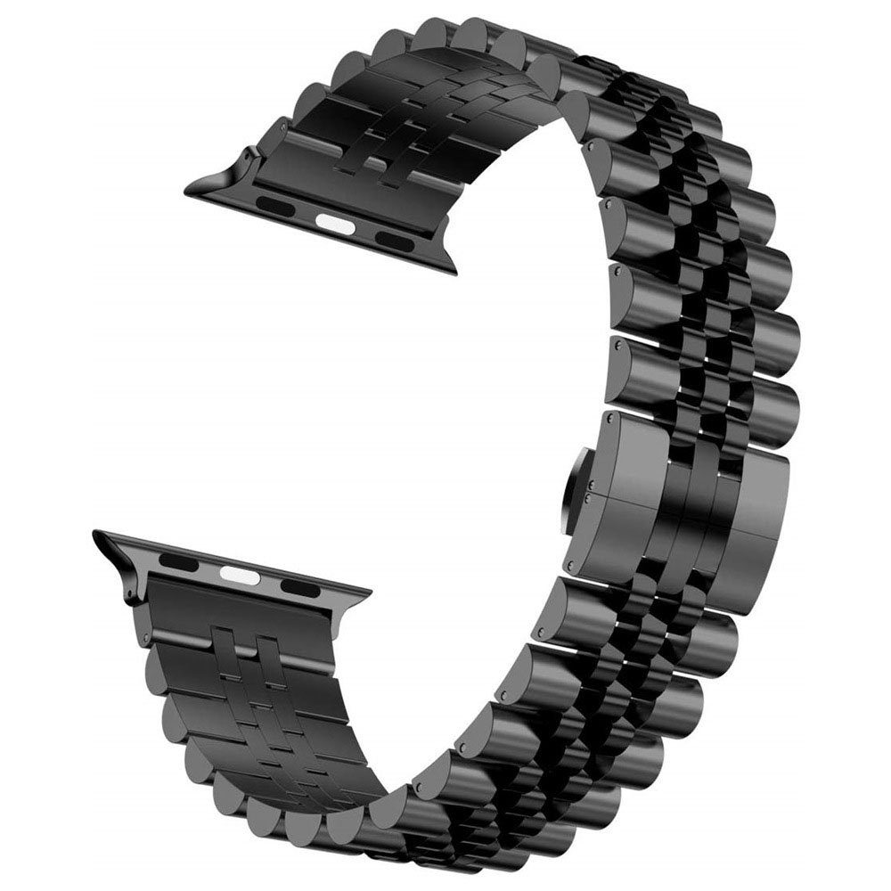 Armband FELIXLEO Uhrenarmband Metall iWatch 40/38mm Serie1-8 mit Edelstahlarmband Kompatibel