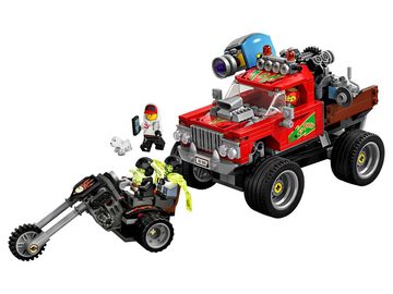 LEGO® Konstruktionsspielsteine LEGO® Hidden Side™ - El Fuegos Stunt-Truck, (Set, 428 St)