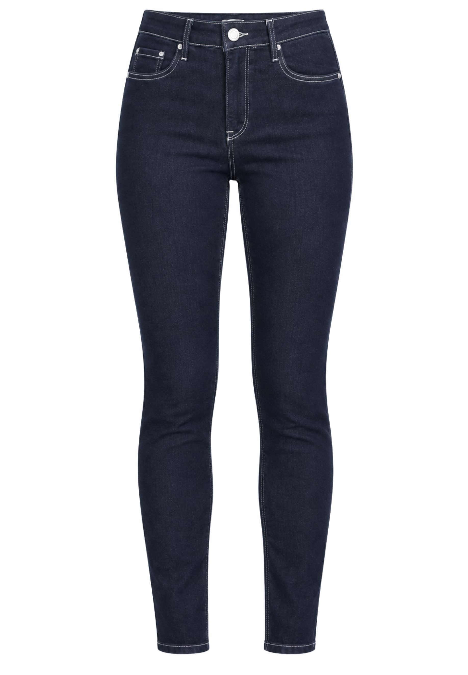 Elara Skinny-fit-Jeans Damen Skinny Jeans Mid Waist im 5-Pocket Fit mit schmalem Bein