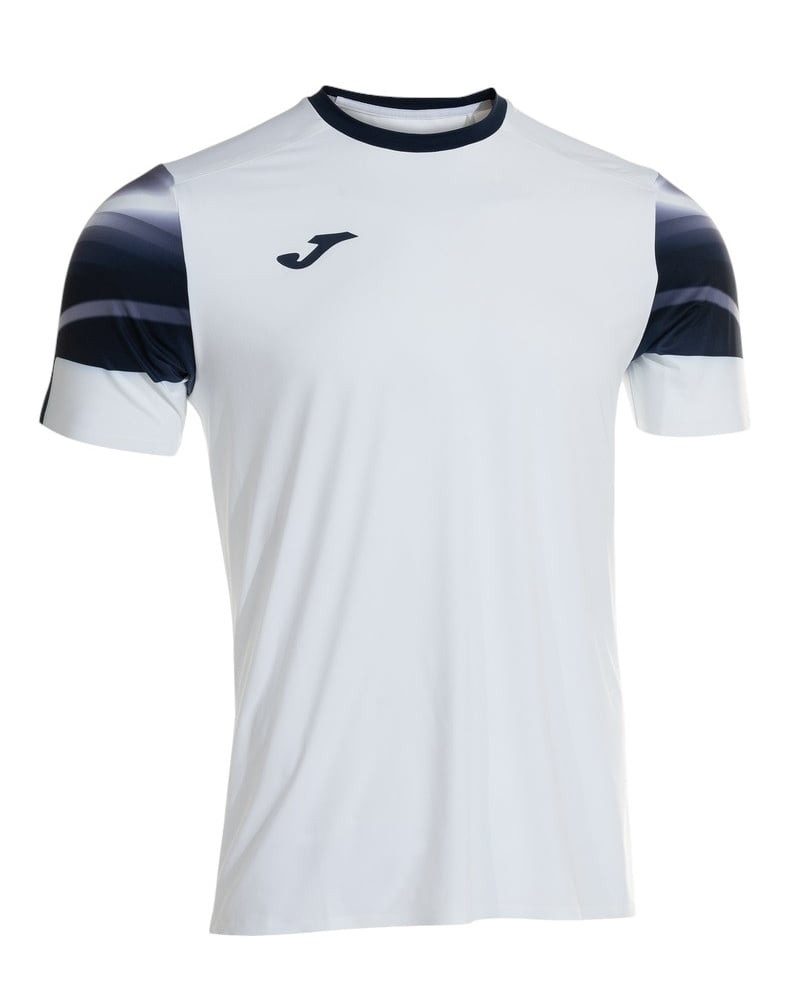 T-Shirt Lauf-Shirt Elite XI (schnelltrocknend, atmungsaktiv) weiss/marineblau