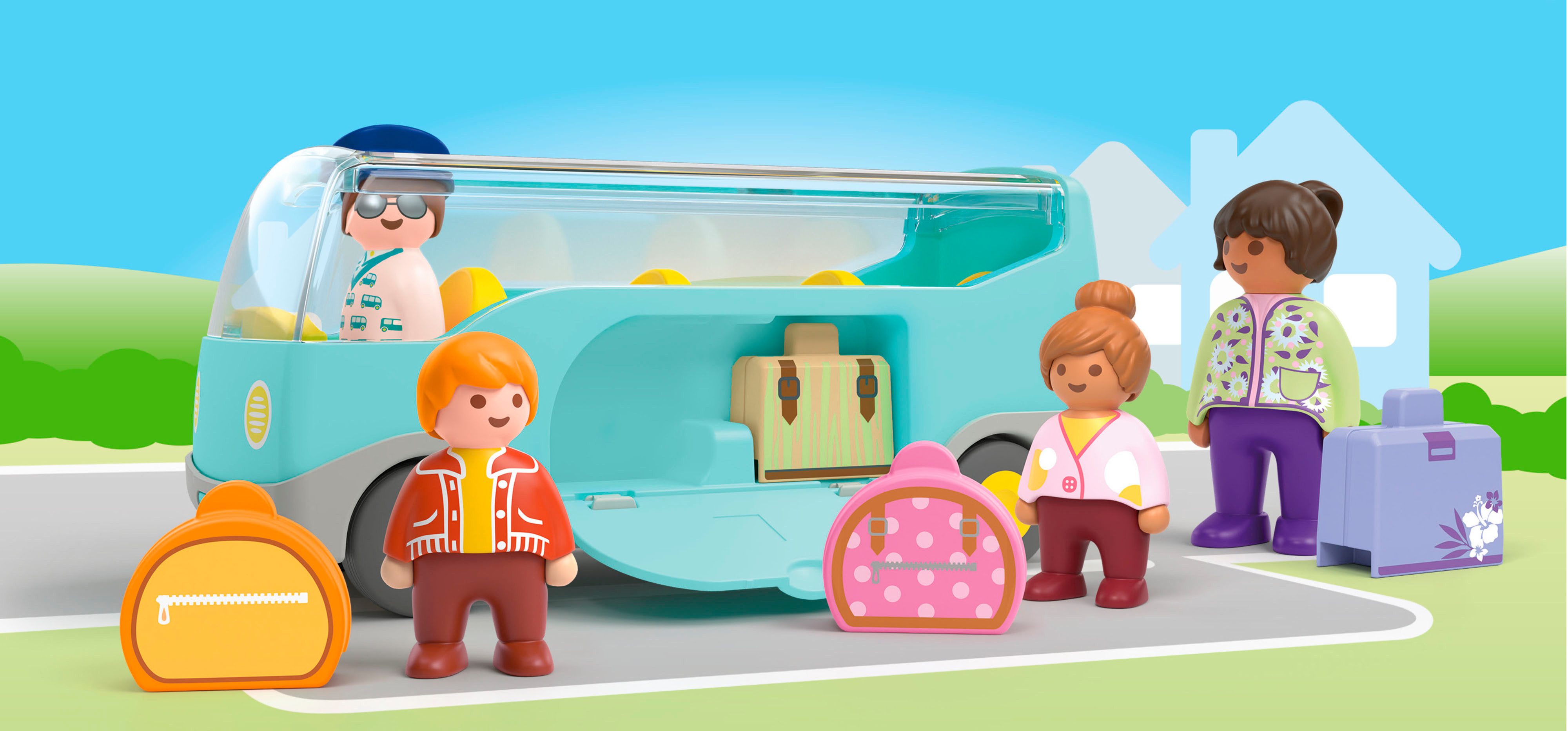 Playmobil® Reisebus (71682), JUNIOR Konstruktions-Spielset, (9 günstig online kaufen