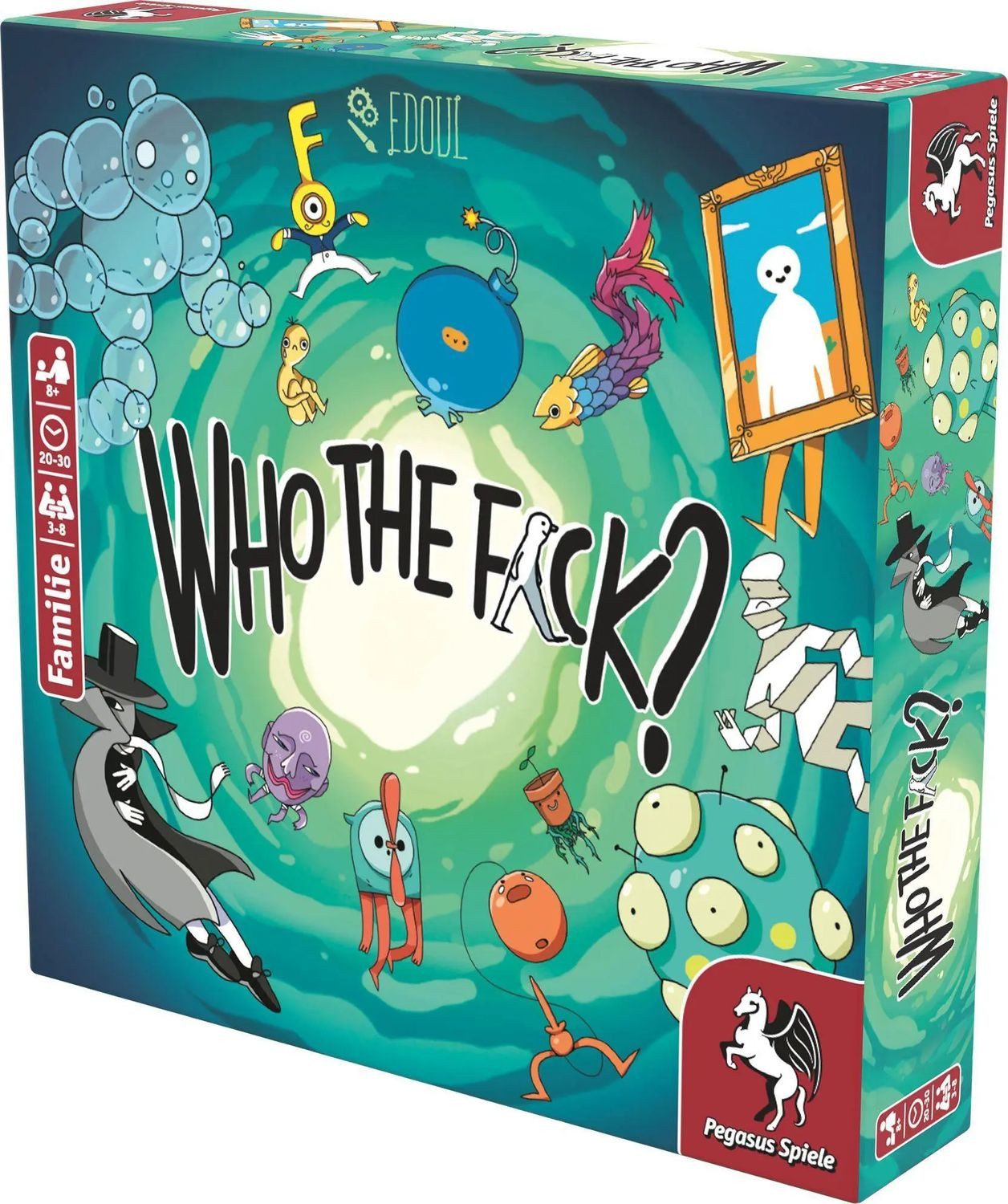 Pegasus Spiele Spiel Who the F*ck?