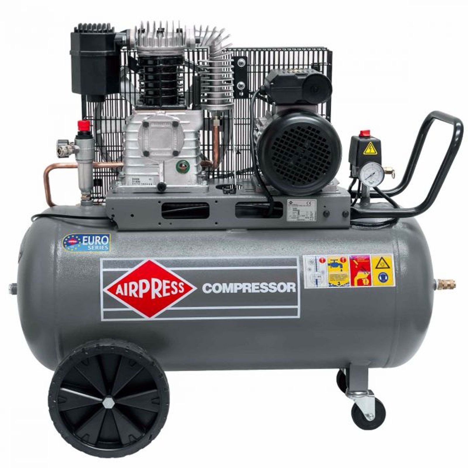 Airpress Kompressor Kompressor 3 PS 90 Liter 10 bar HL425-90 Typ 360666, max. 10 bar, 90 l, 1 Stück