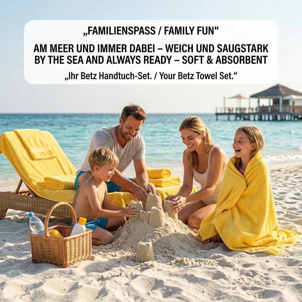 Betz Handtücher PREMIUM Handtuch-Set mit 10 Teilen, 100% Baumwolle (10-St), 4 Handtücher 50x100 cm, 2 Duschtücher 70x140 cm, 2 Gästetücher 30x50