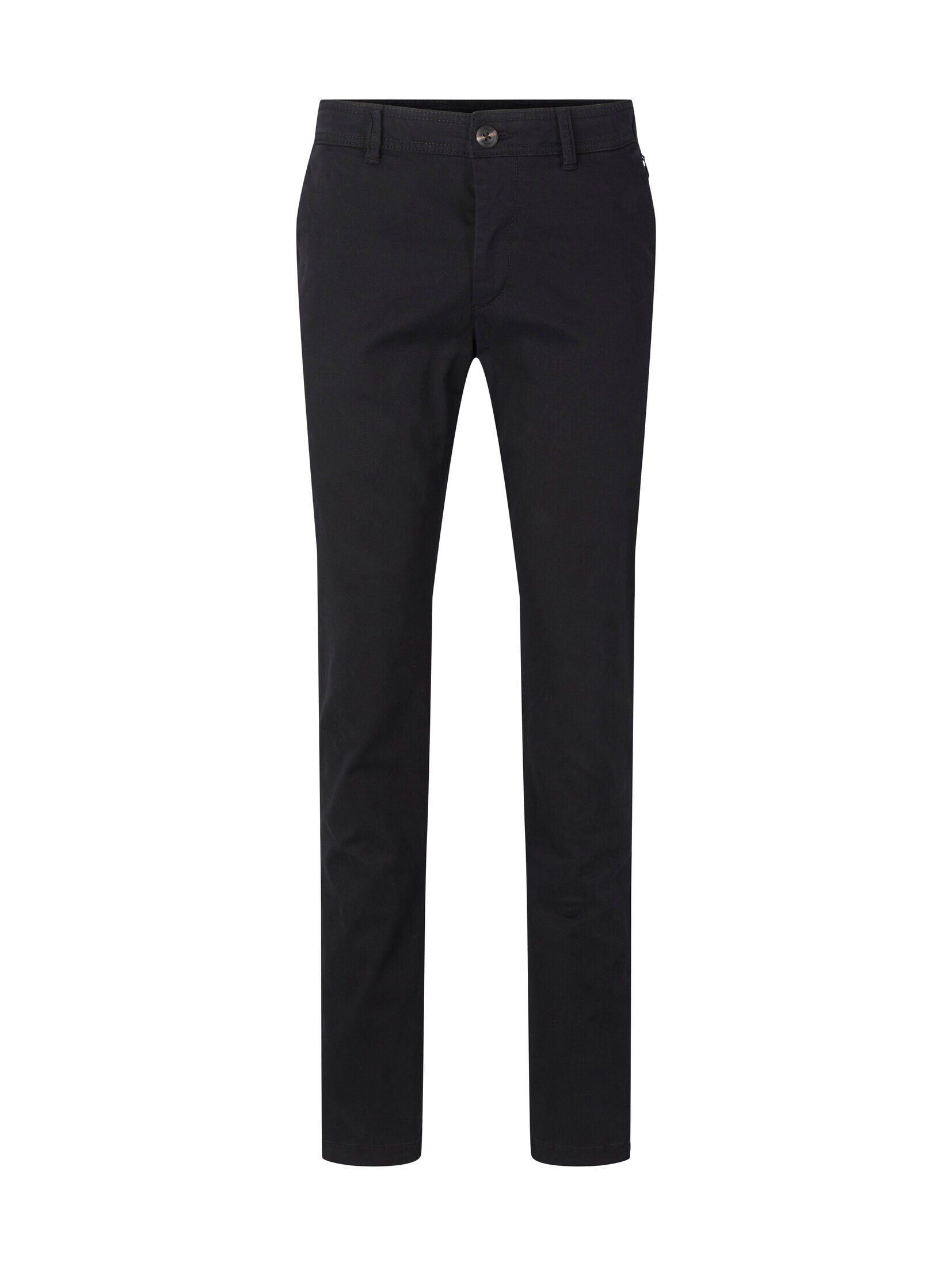 TOM TAILOR Chinohose Chino Slim Black