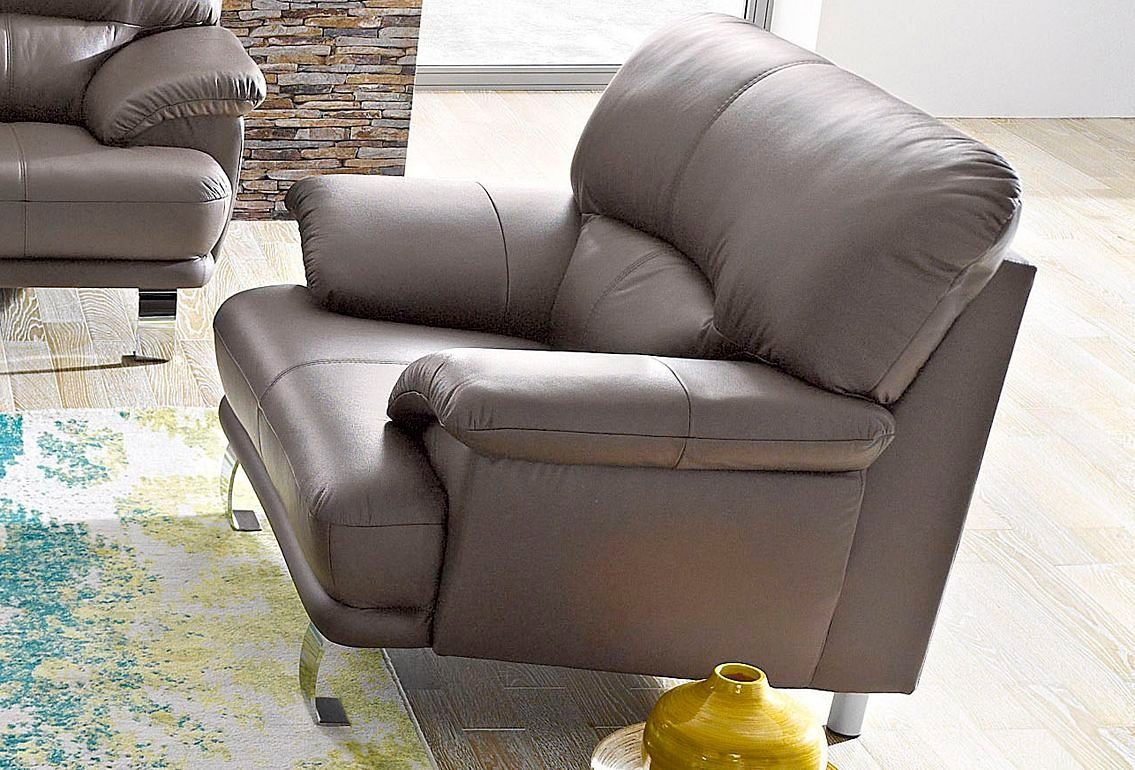 TRENDMANUFAKTUR Sessel Cecilia, Loungesessel im italienischen Design, hoher günstig online kaufen