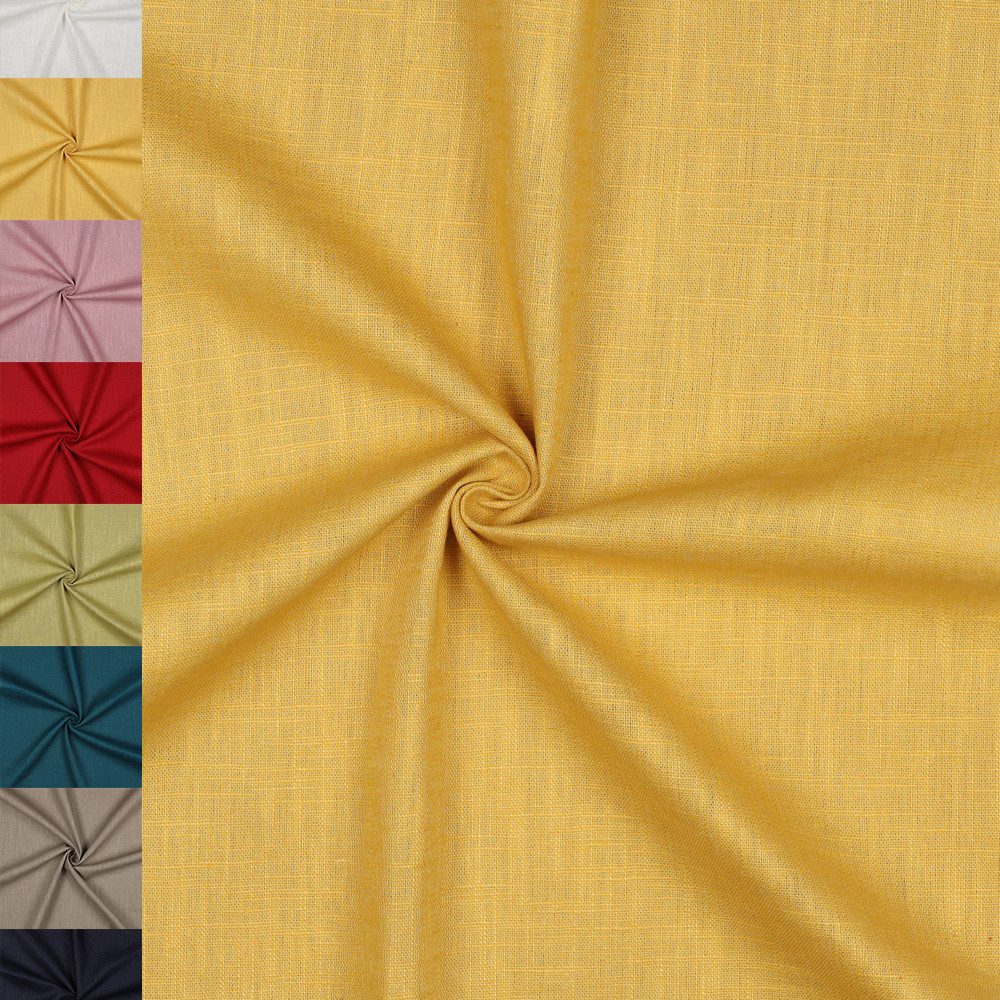 MAGAM-Stoffe Stoff "Julia", Leinenstoff aus 100% Leinen ÖKO-TEX Meterware ab 50cm