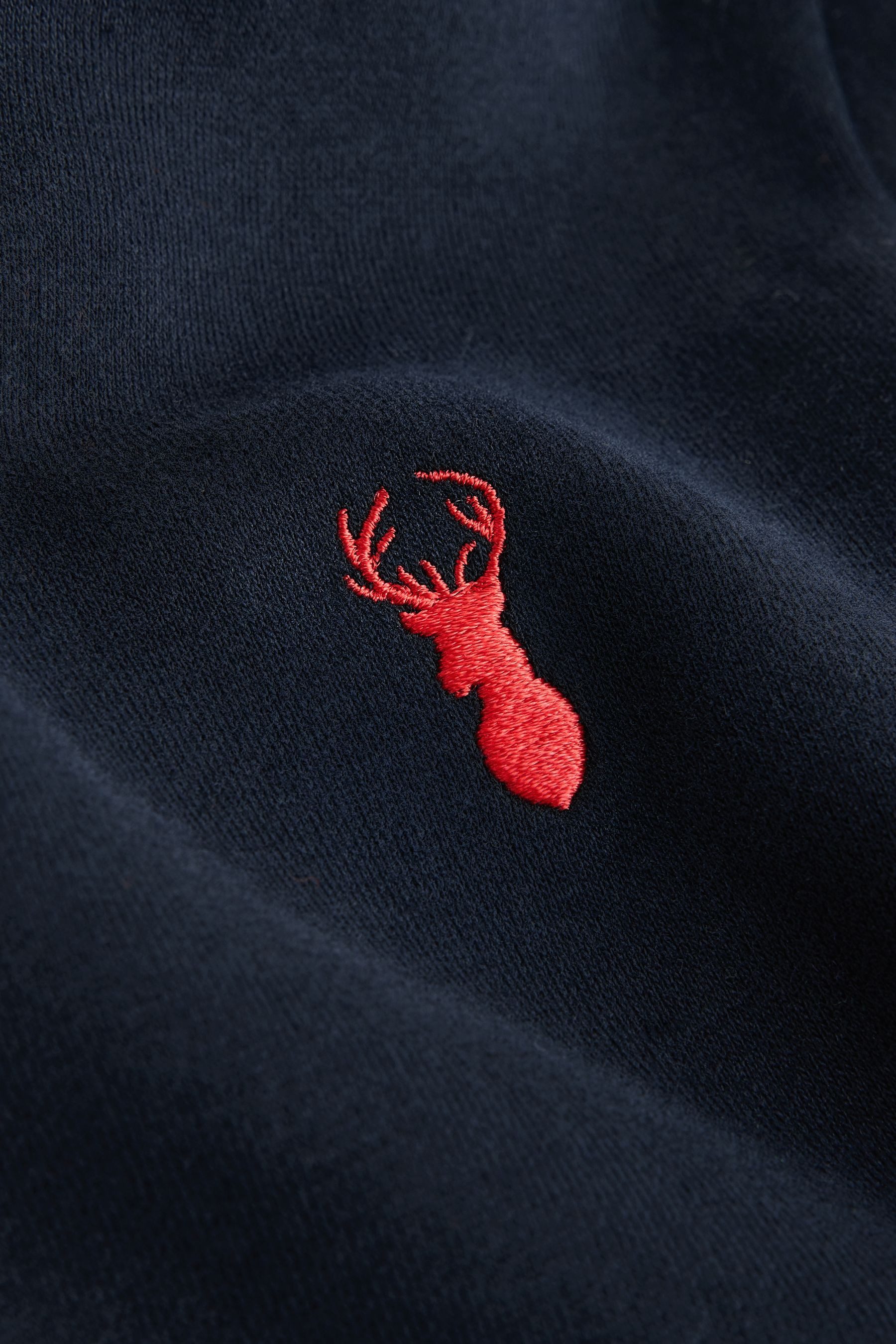 Next Hoodie Kapuzenjacke mit Reißverschluss und Hirsch (1-tlg)