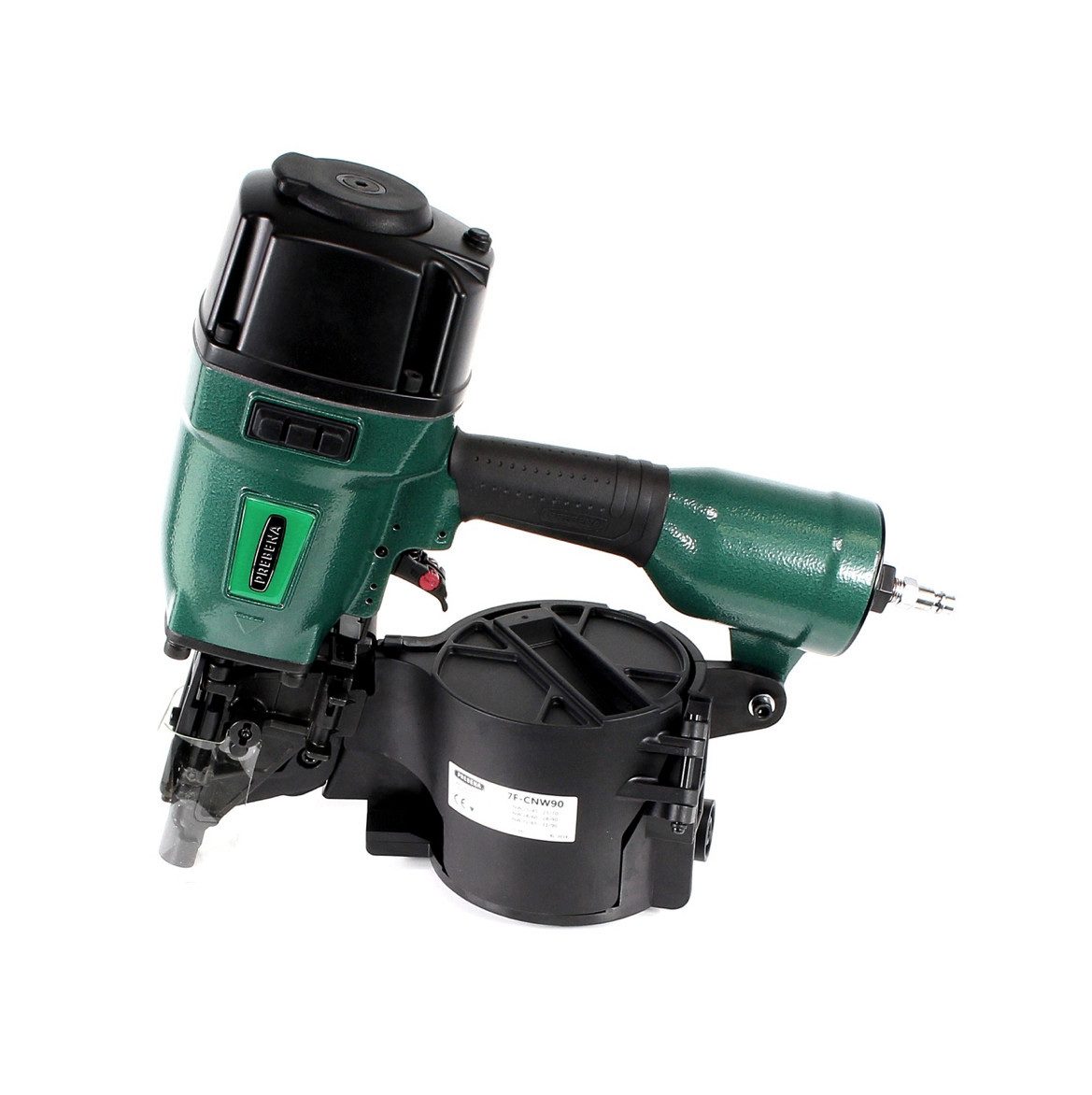 Prebena Druckluft-Nagler 7F-CNW90-S01 Druckluftnagler für Coilnägel Type CNW 45